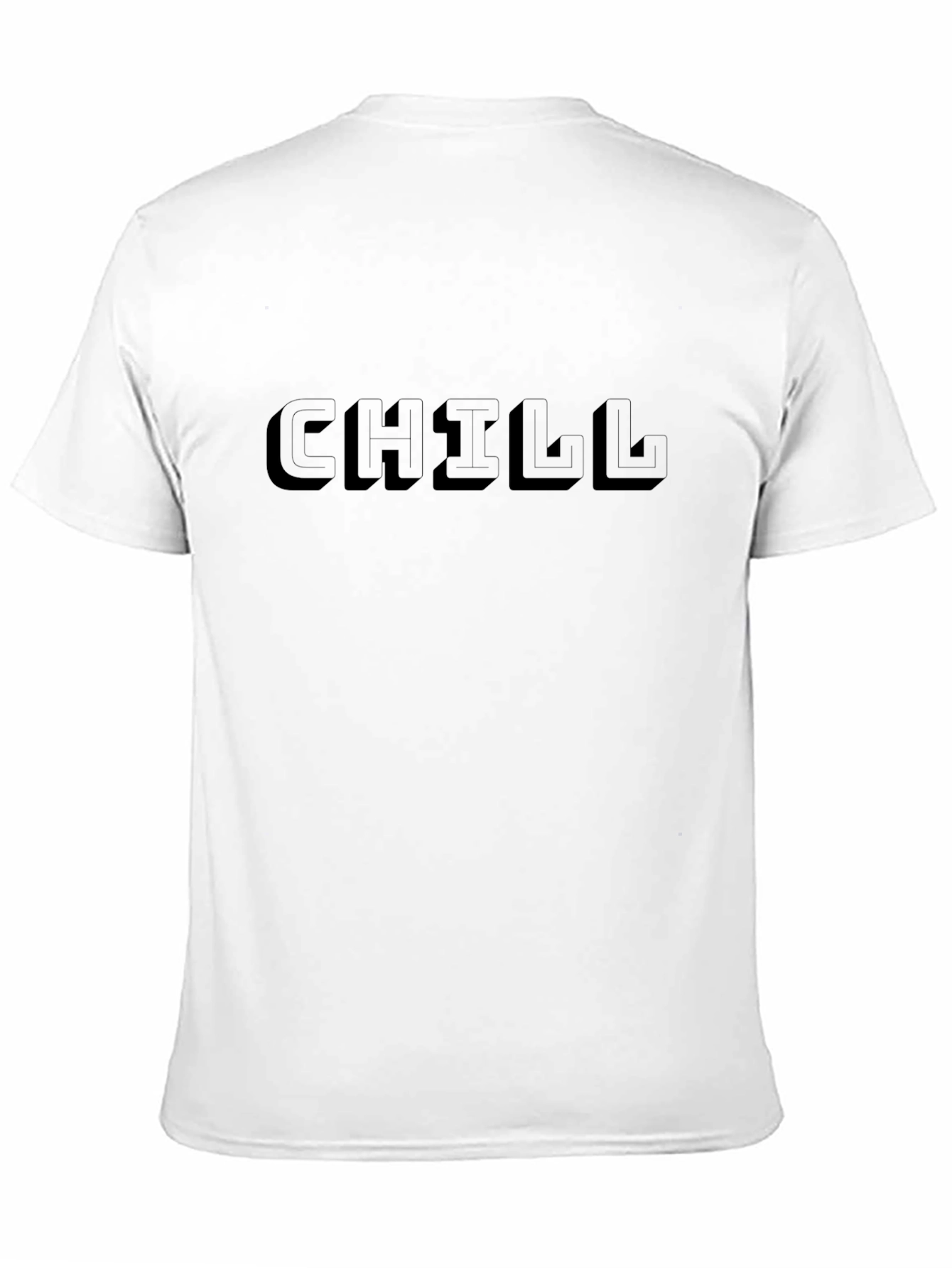Chill Black Graphic Tee