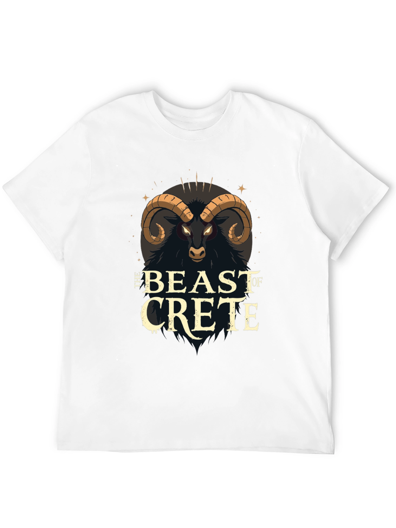 Beast of Crete Graphic T-Shirt - Black