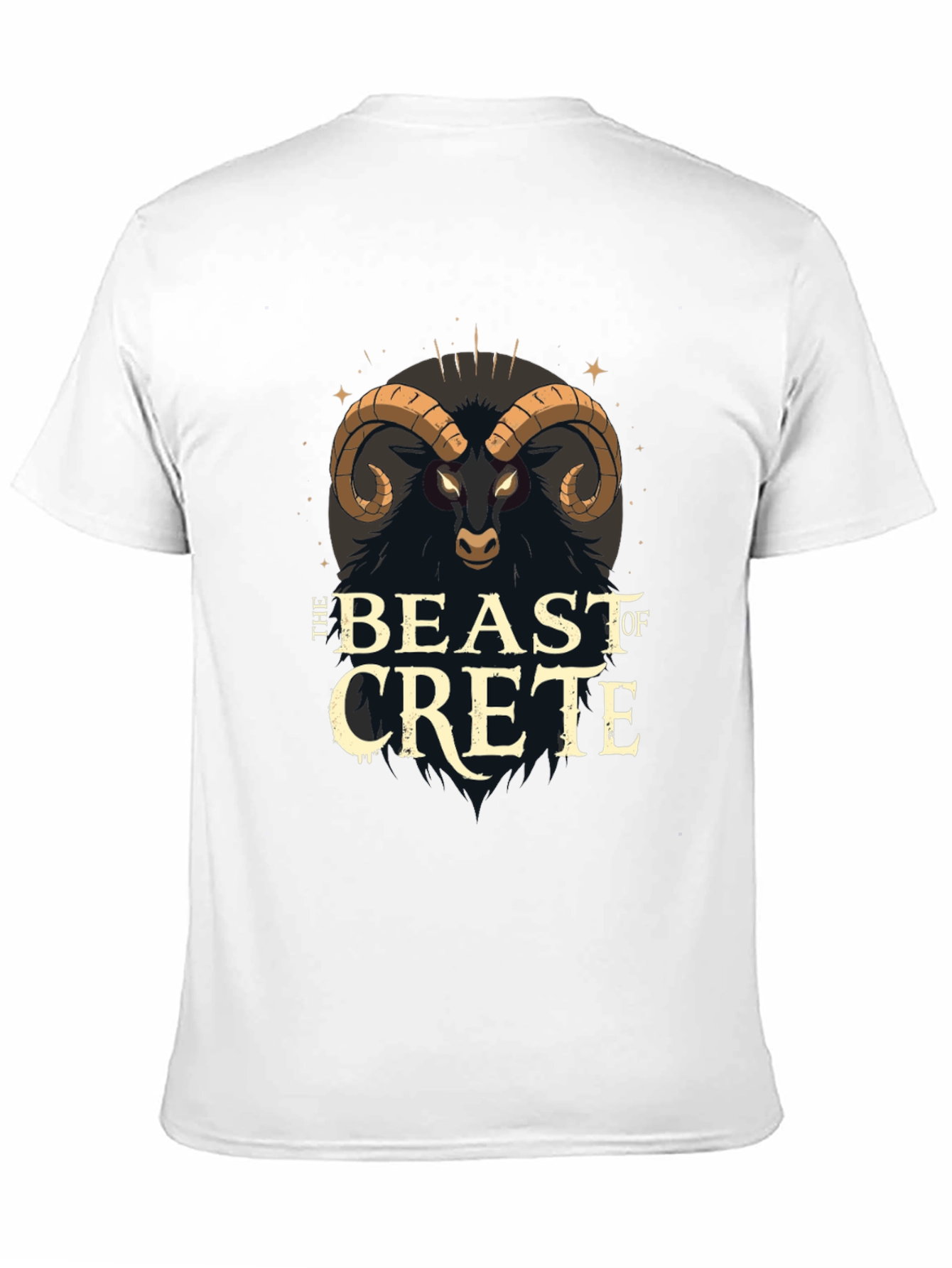 Beast of Crete Graphic T-Shirt - Black