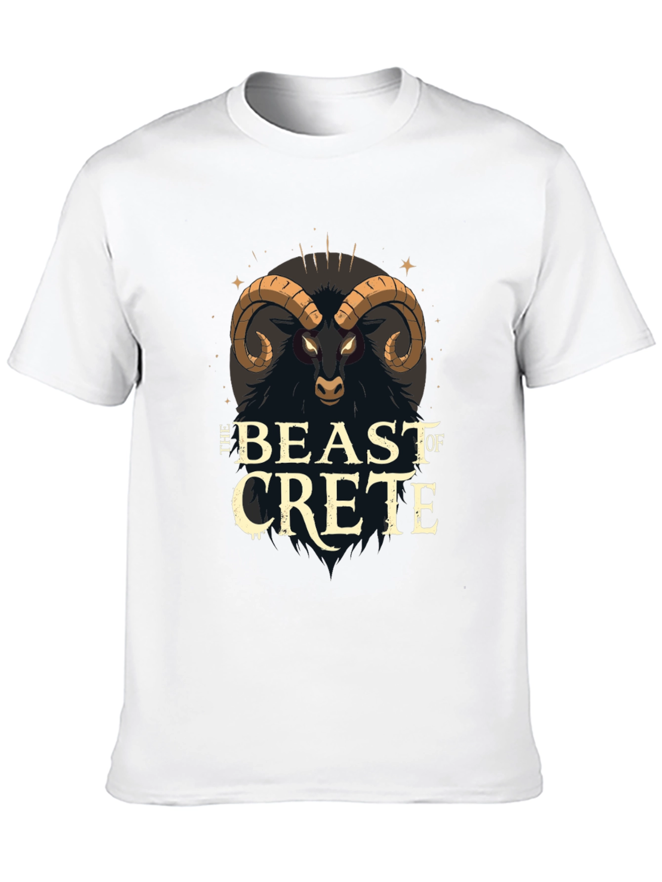 Beast of Crete Graphic T-Shirt - Black