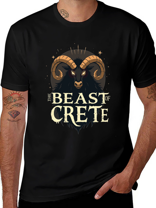 Beast of Crete Graphic T-Shirt - Black
