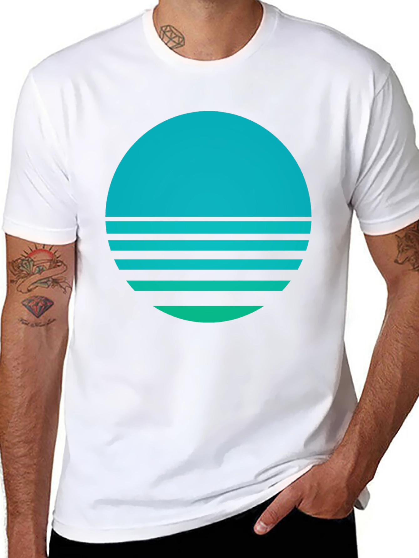 Retro Sunset Graphic Tee - Cool & Stylish