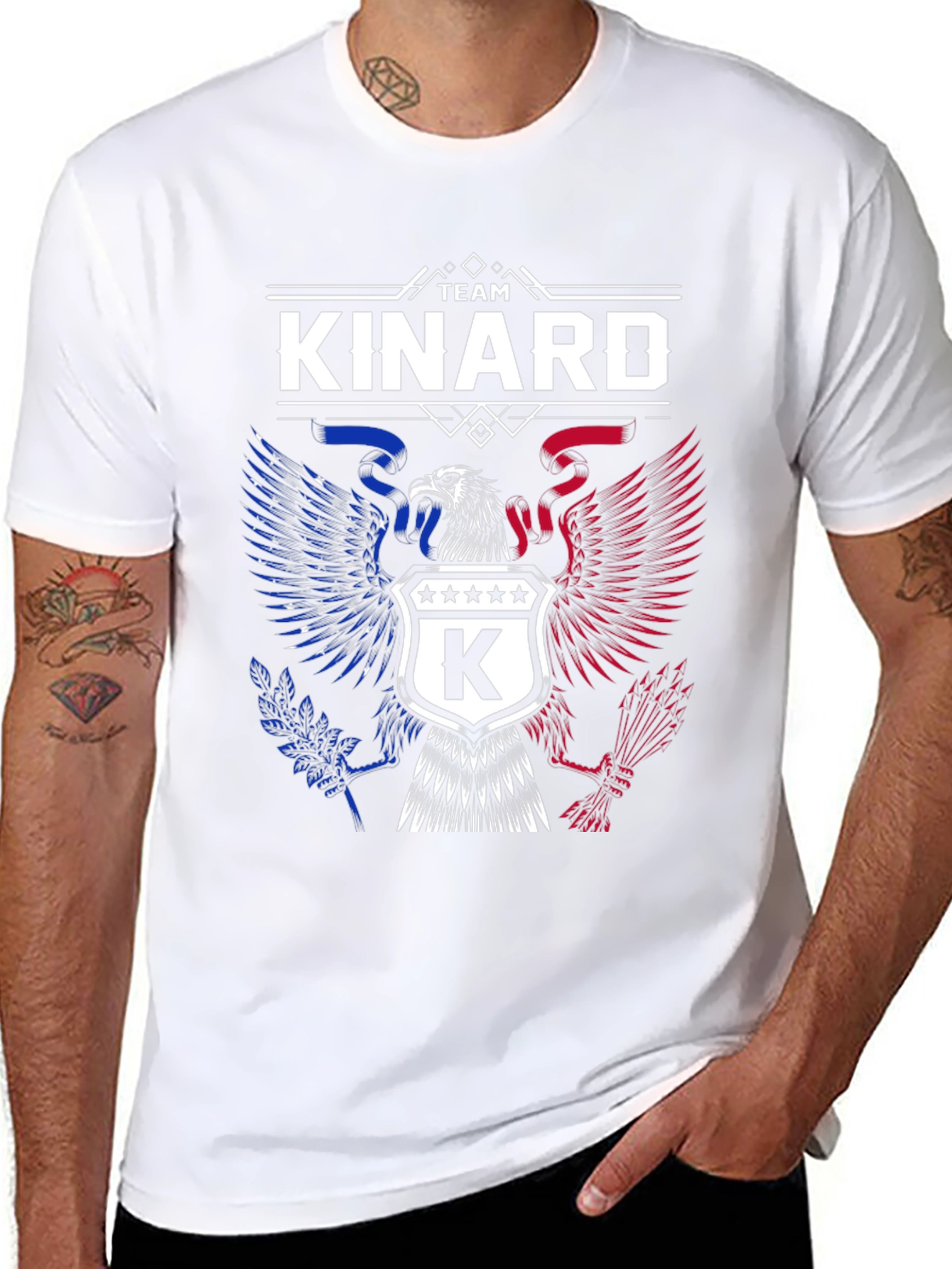 Team Kinard Patriotic Eagle T-Shirt