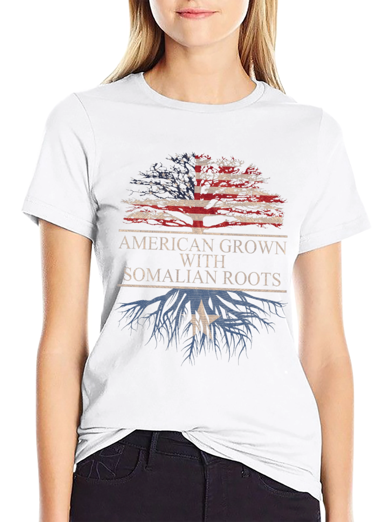 American Grown with Somali Roots T-Shirt