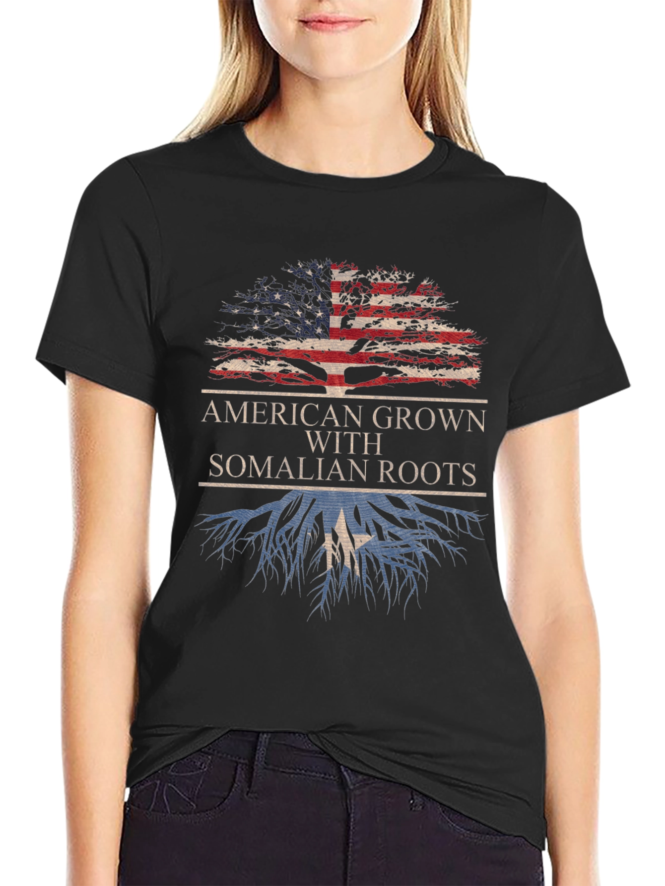 American Grown with Somali Roots T-Shirt