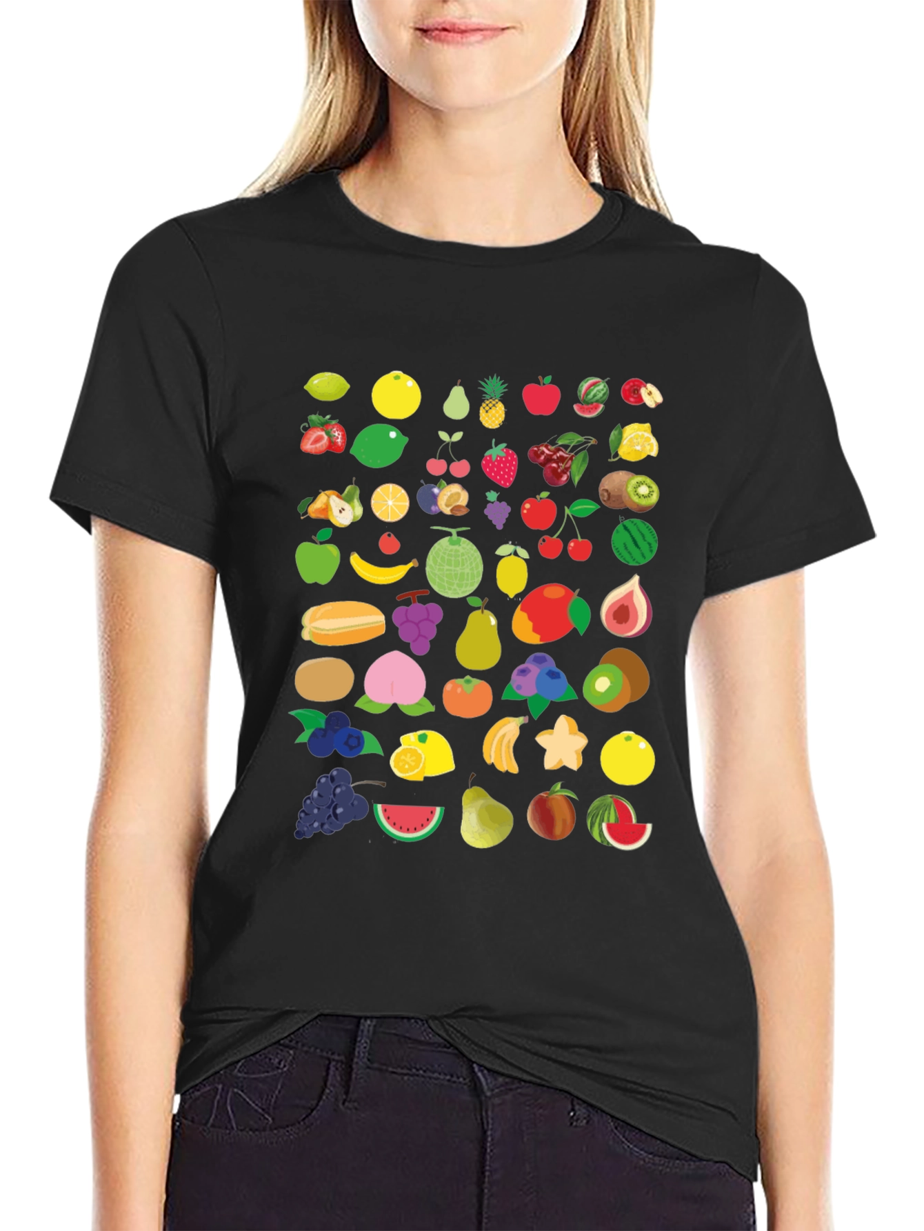 Fruit Print T-Shirt
