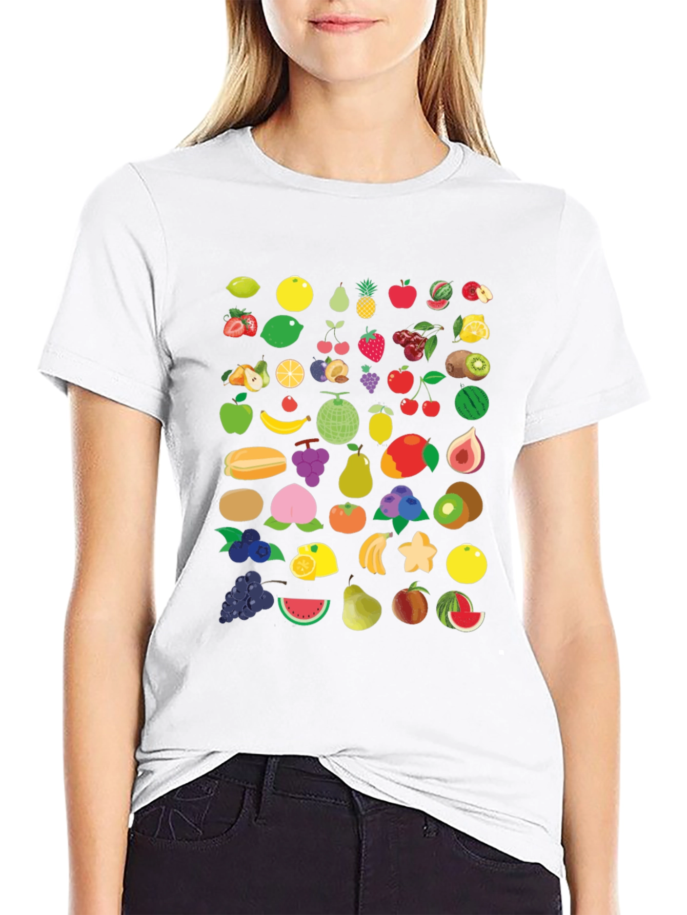 Fruit Print T-Shirt