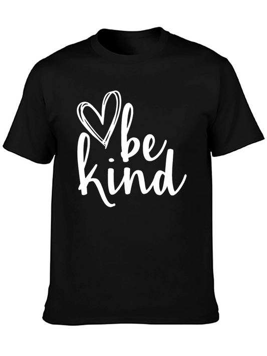 Be Kind Heart Graphic Tee - Soft Cotton Comfort
