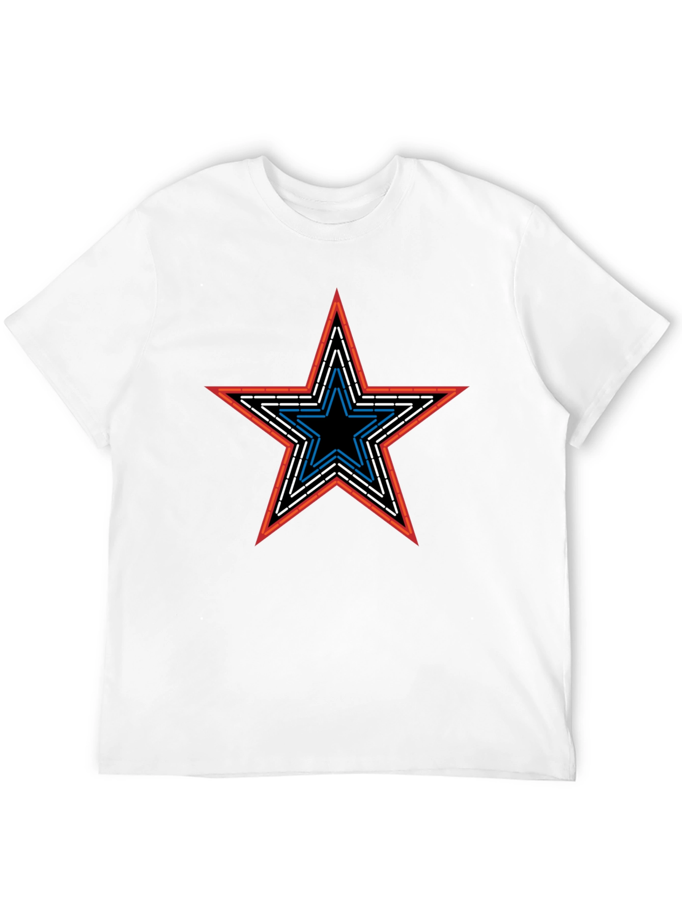 Star Graphic Tee - Mens Black T-Shirt