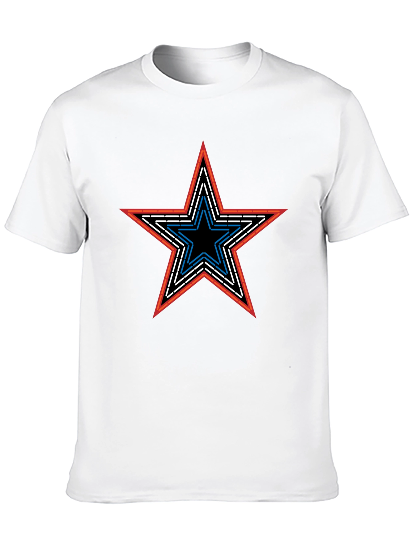 Star Graphic Tee - Mens Black T-Shirt