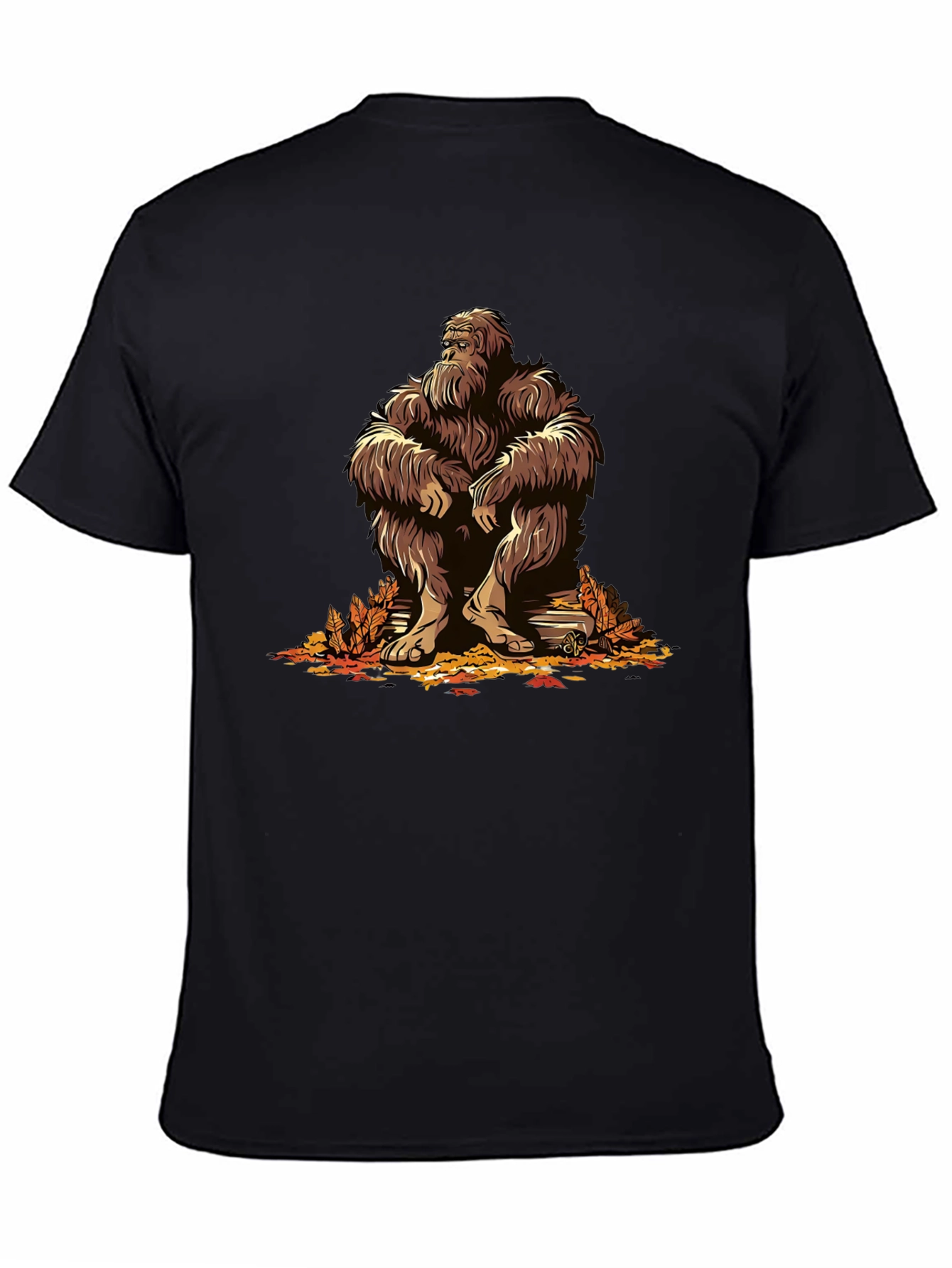 Bigfoot Graphic Tee - Sasquatch Illustration T-Shirt