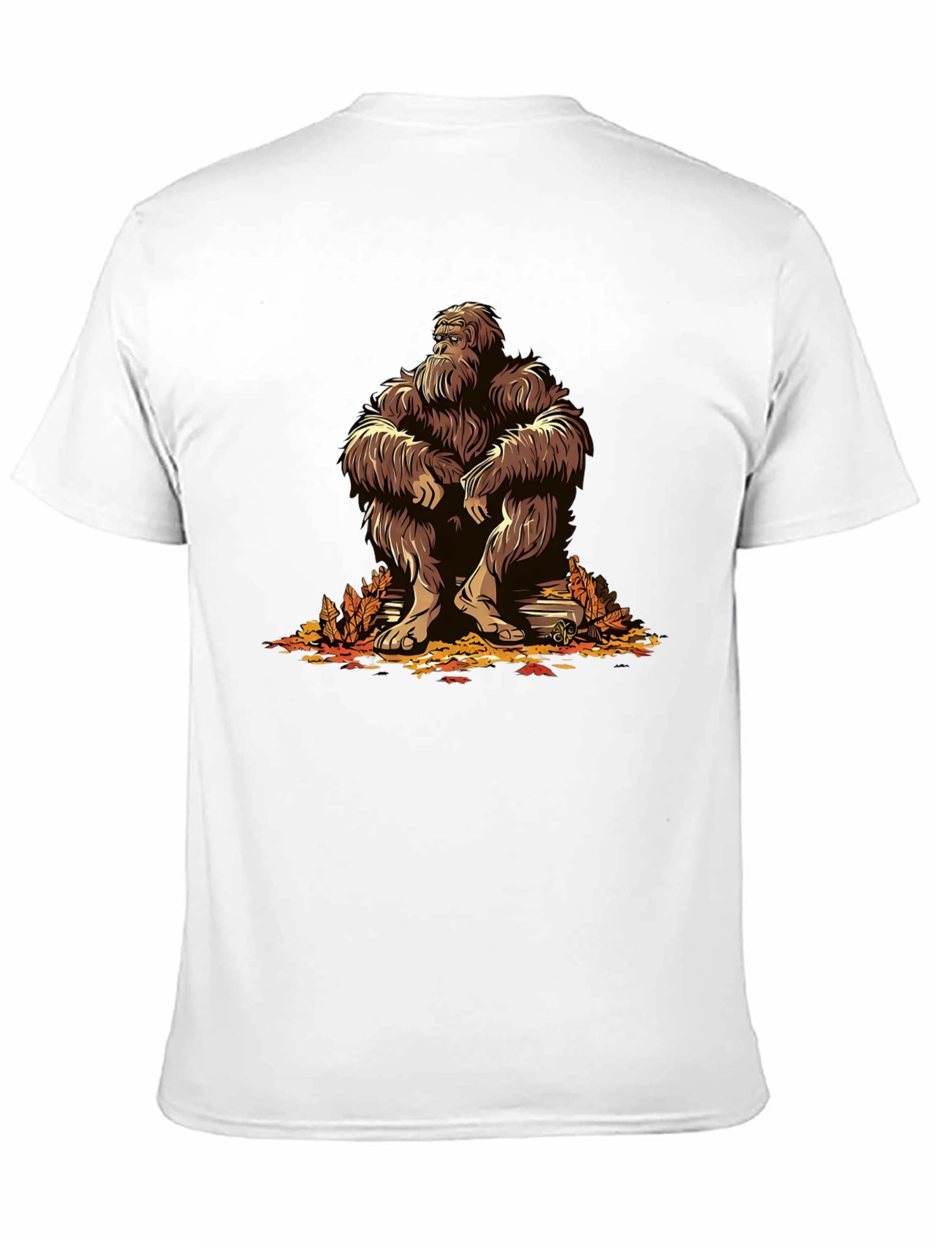 Bigfoot Graphic Tee - Sasquatch Illustration T-Shirt