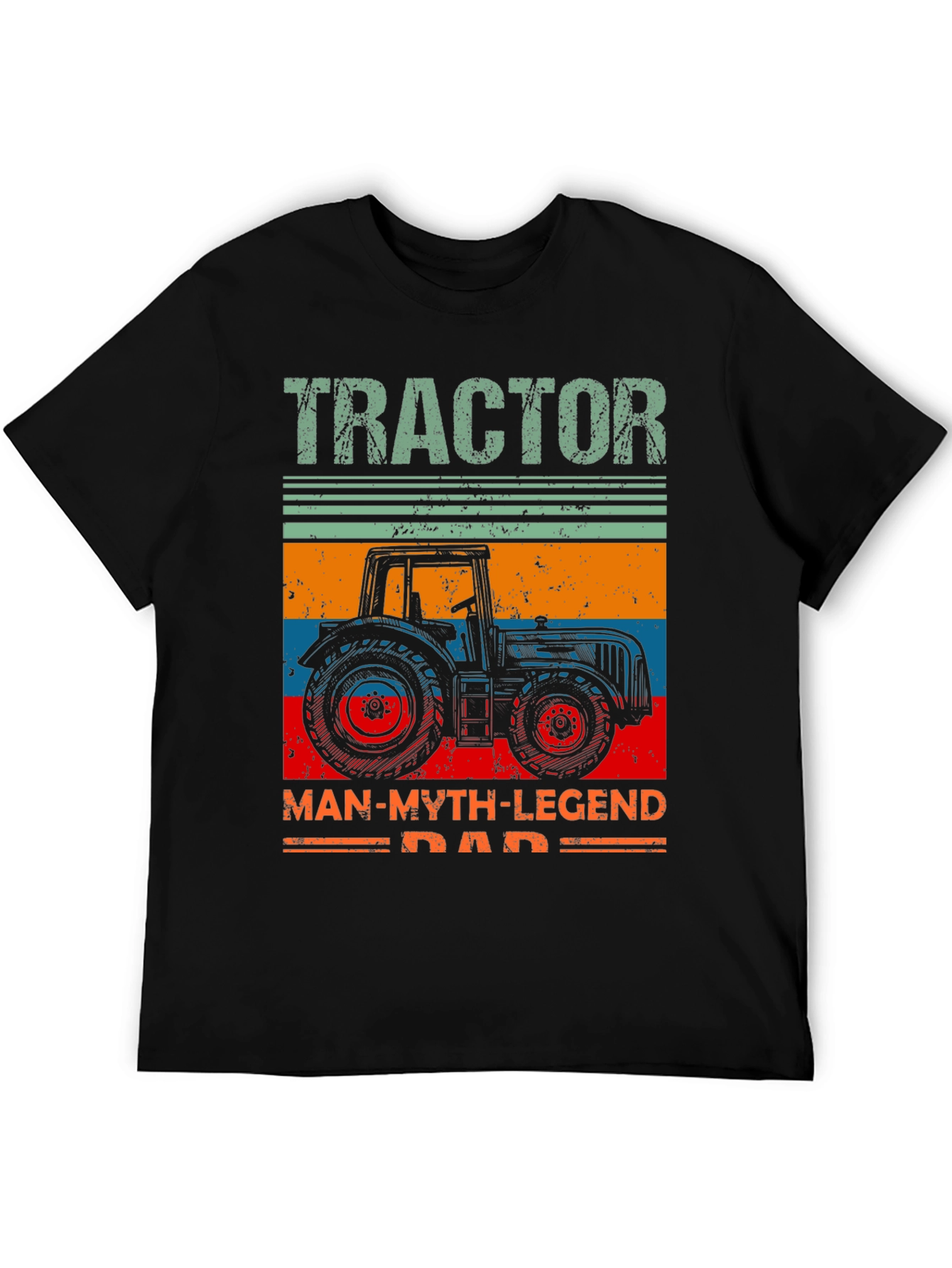 Tractor Dad T-Shirt: Man Myth Legend