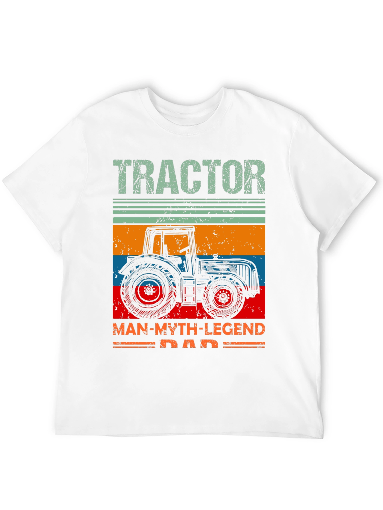 Tractor Dad T-Shirt: Man Myth Legend