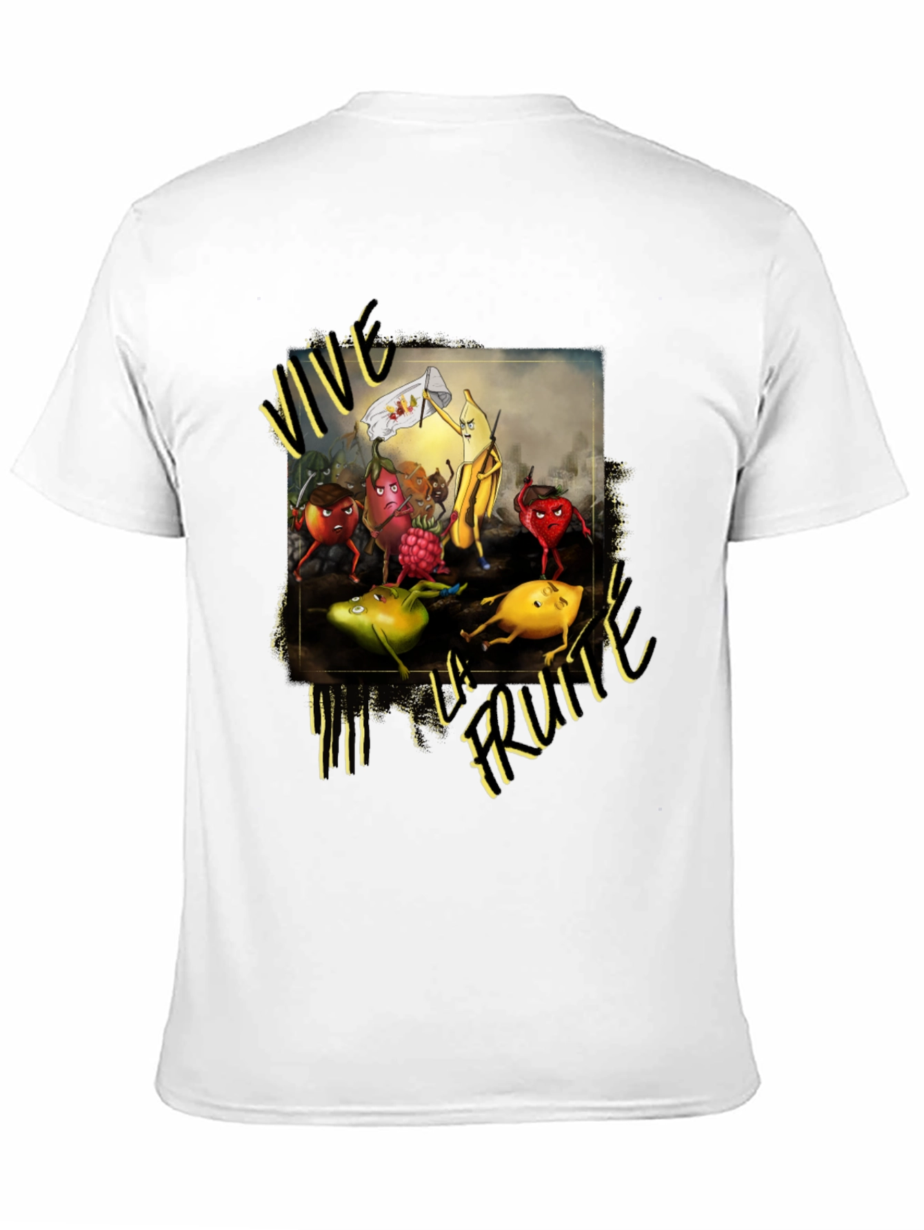Vive la Fruta Black T-Shirt