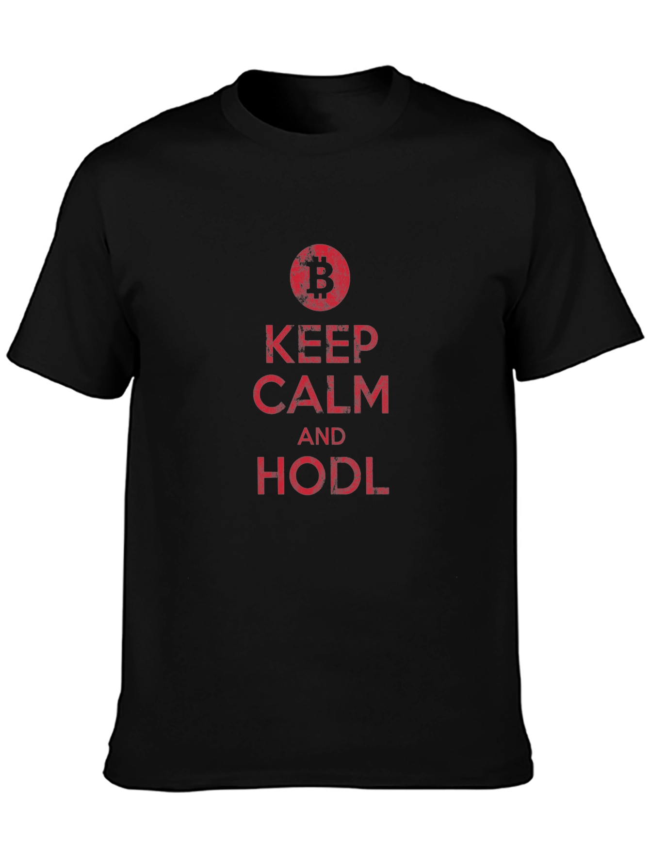 Bitcoin HODL T-Shirt - Keep Calm Crypto Tee