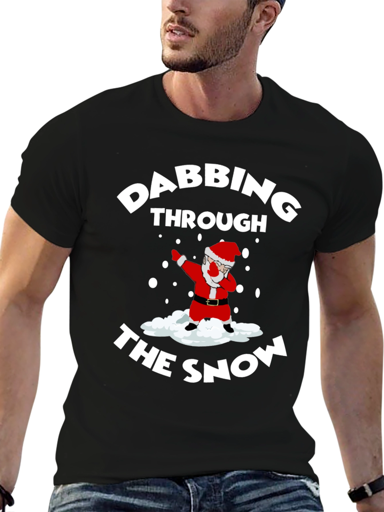 Dabbing Santa Christmas T-Shirt