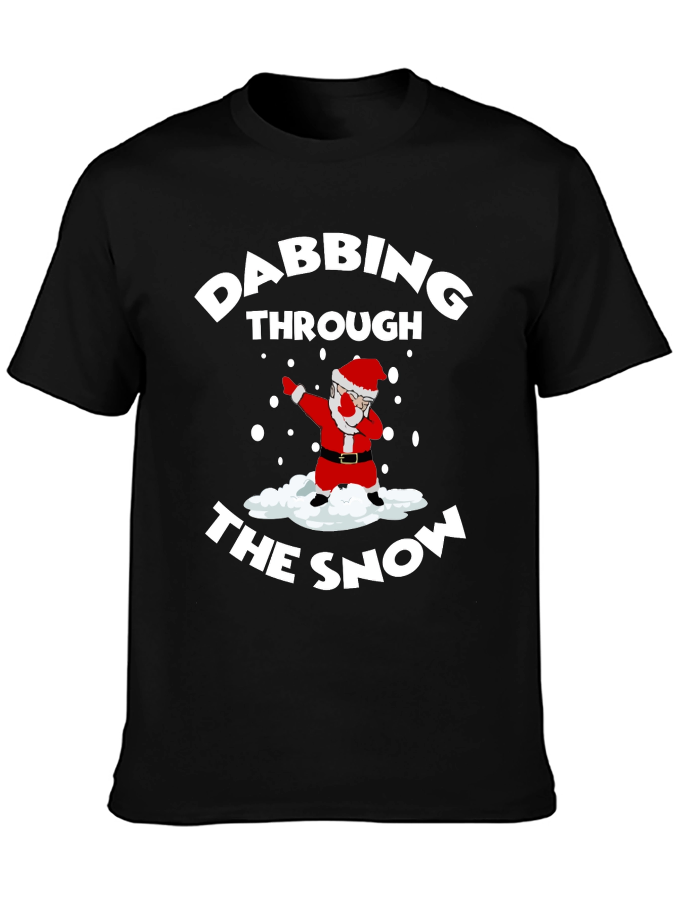 Dabbing Santa Christmas T-Shirt