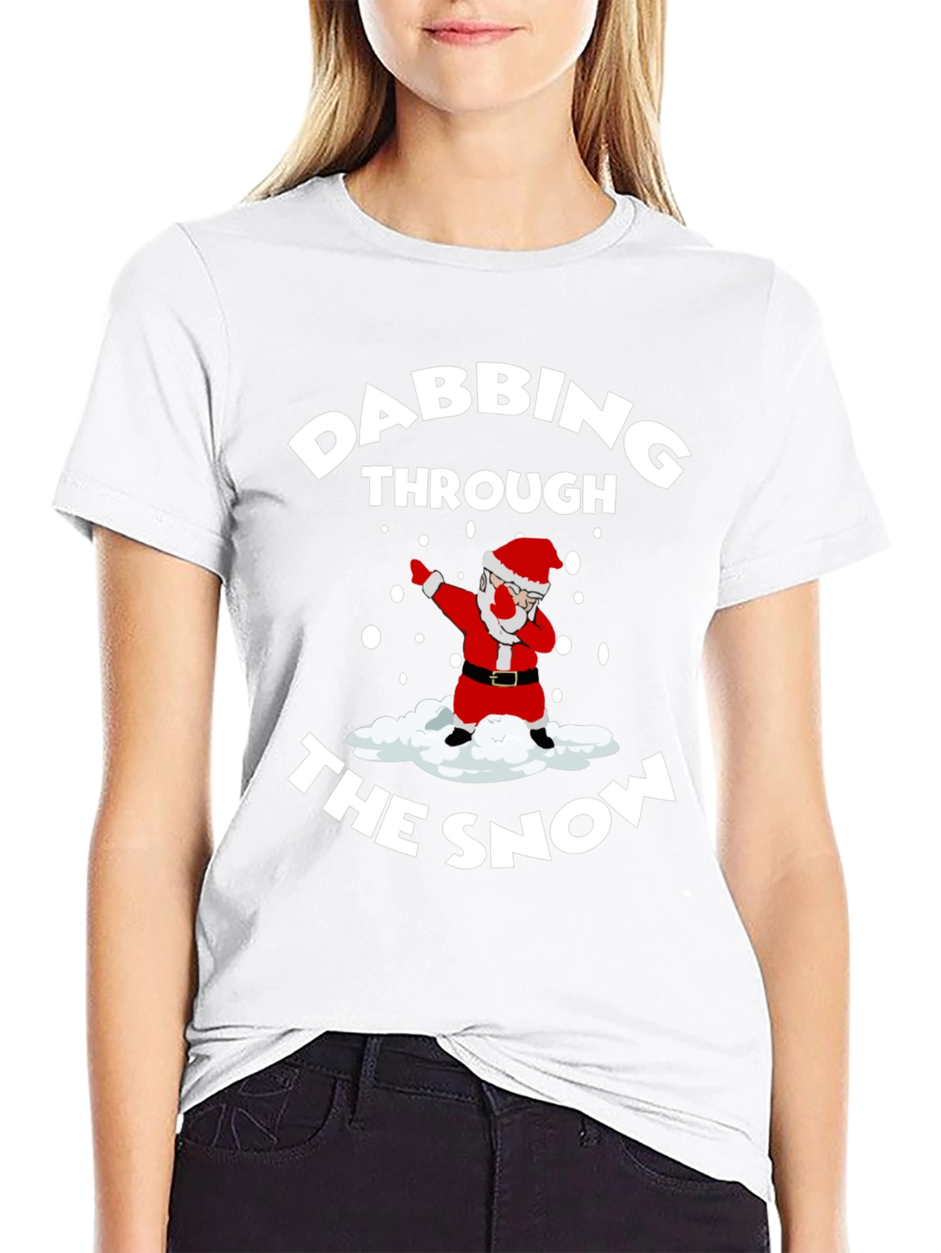 Dabbing Santa Christmas T-Shirt