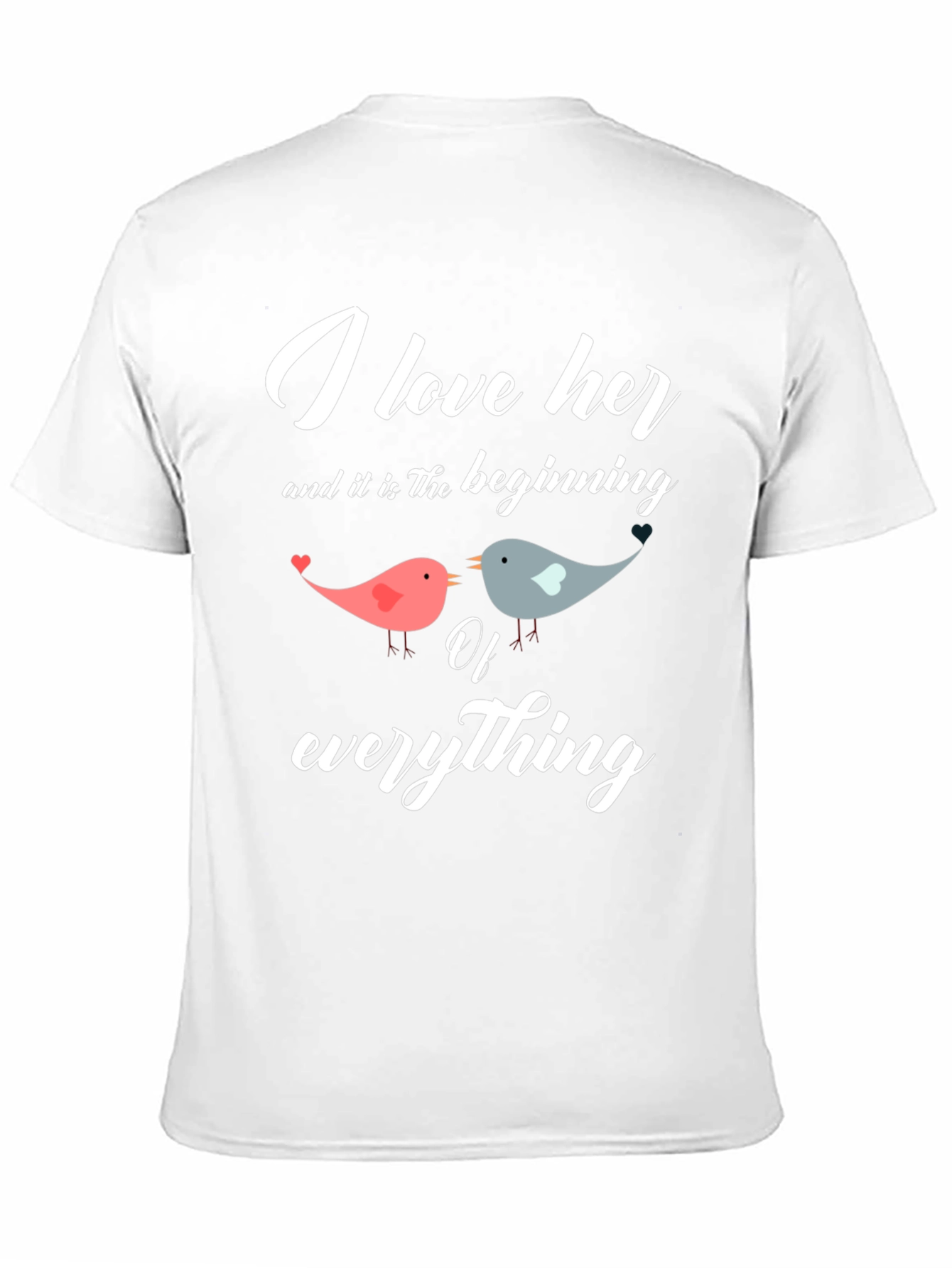 I Love Her T-Shirt - Romantic Couple Tee