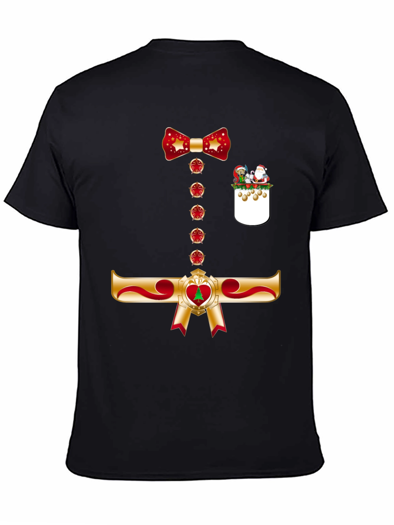 Festive Bowtie Christmas T-Shirt