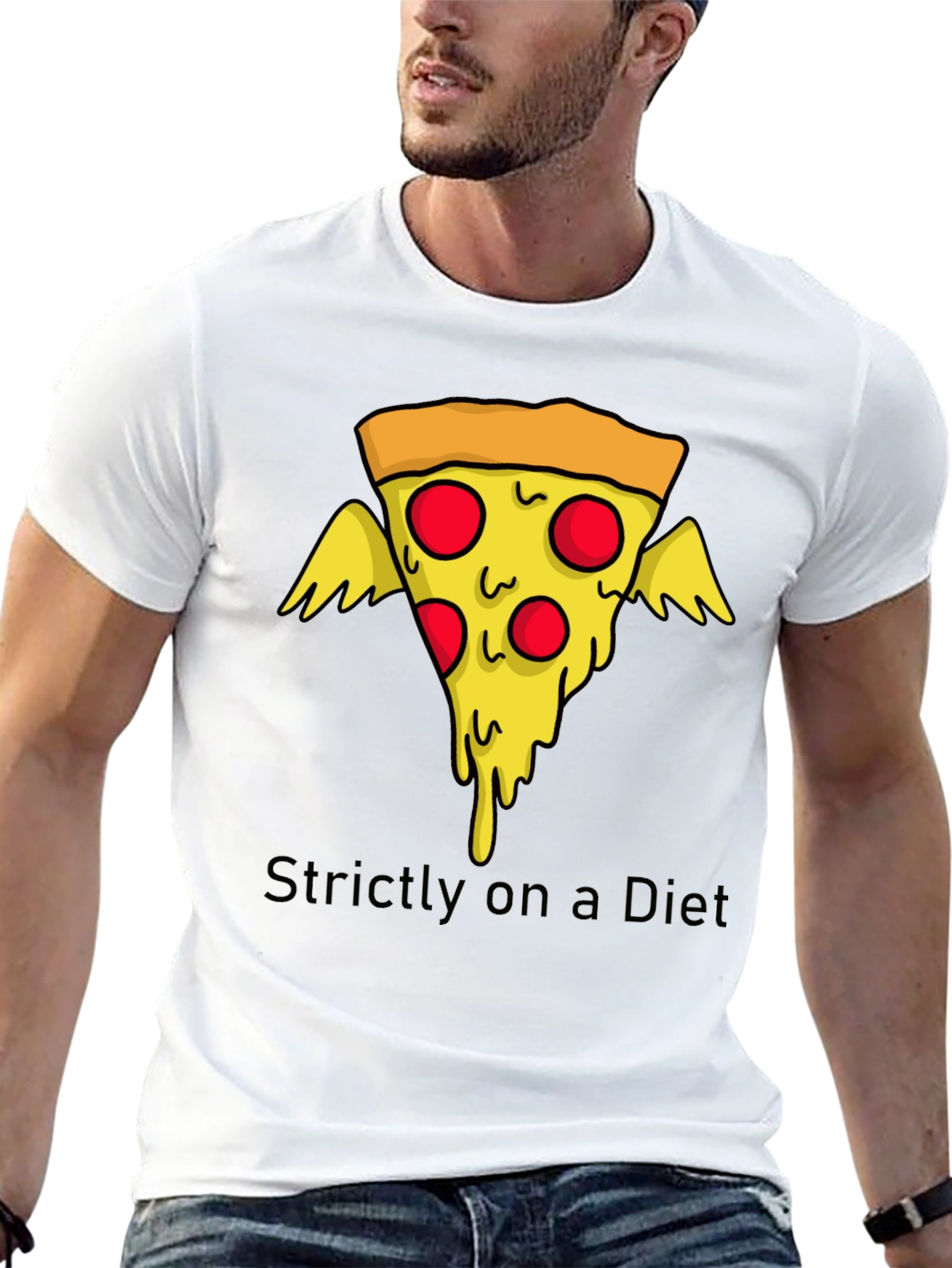 Pizza Diet T-Shirt Funny Foodie Tee