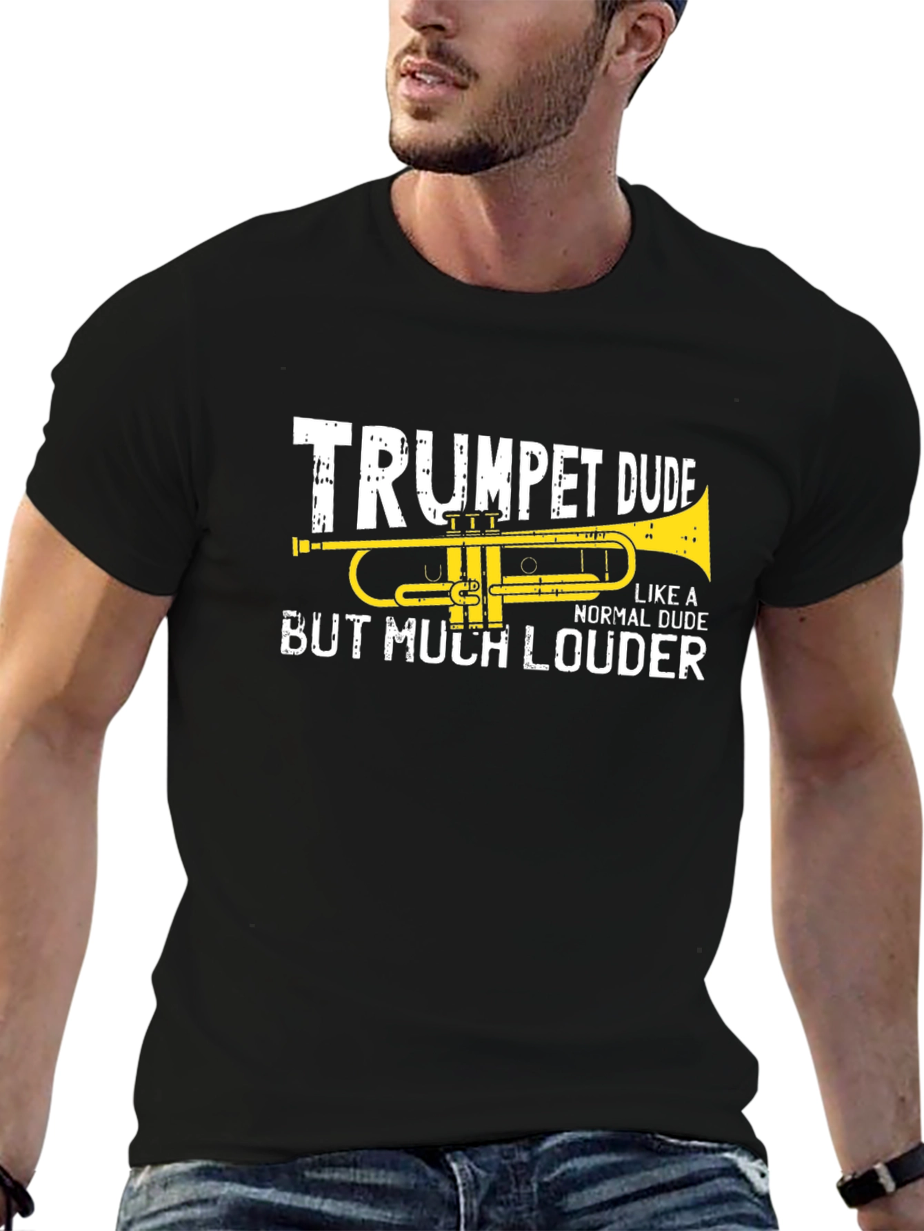 Trumpet Dude T-Shirt - But Much Louder