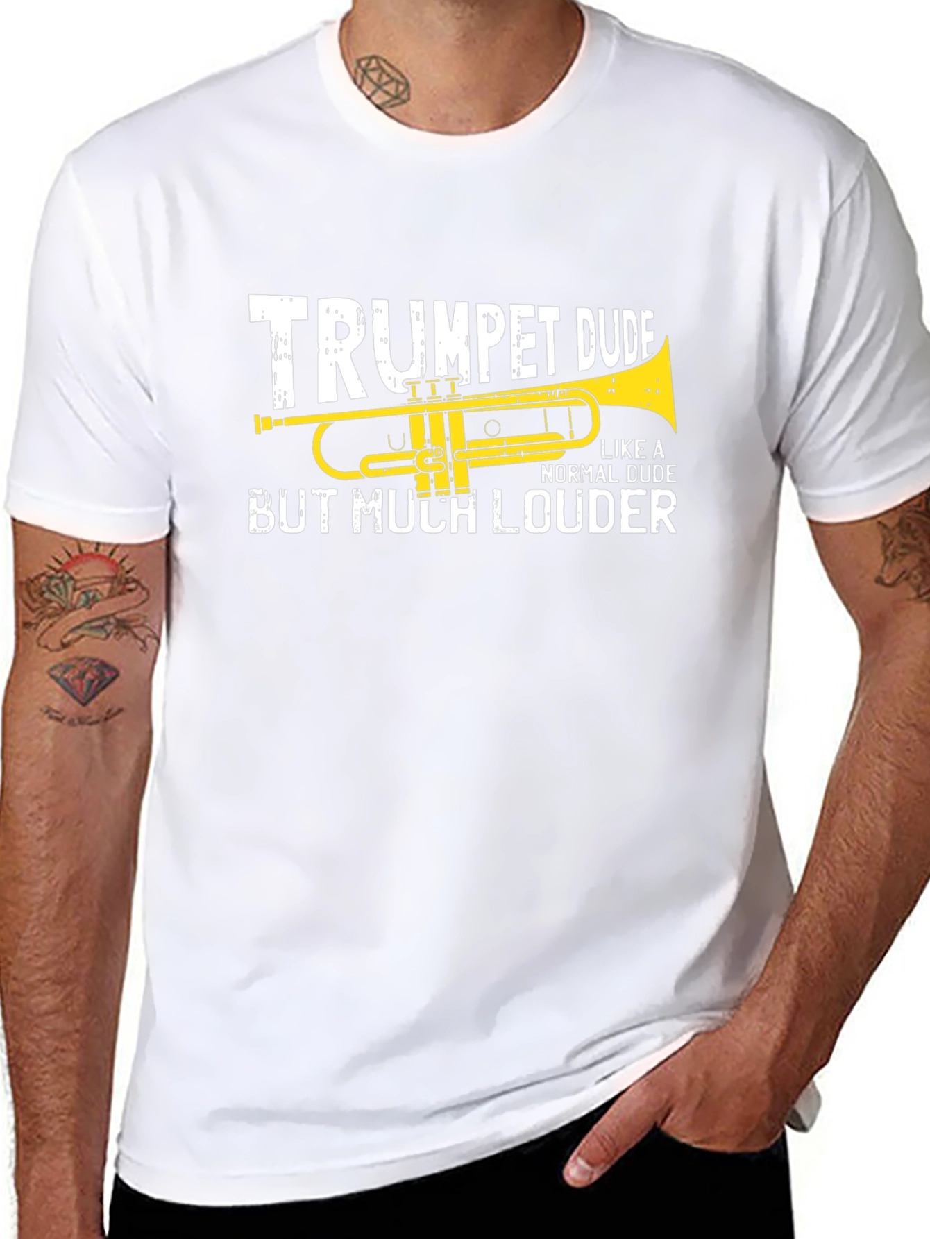Trumpet Dude T-Shirt - But Much Louder