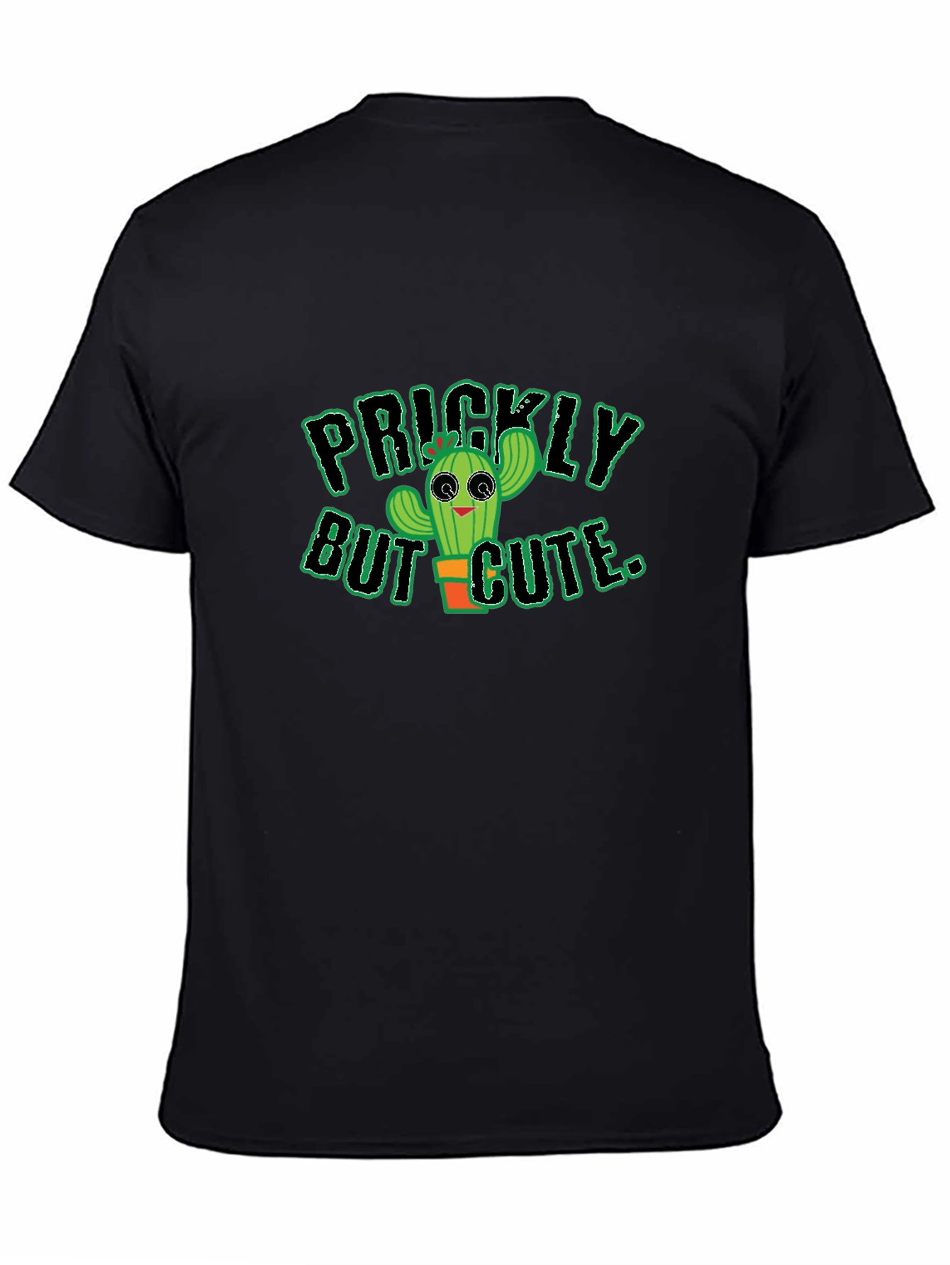Prickly But Cute Cactus Graphic T-Shirt