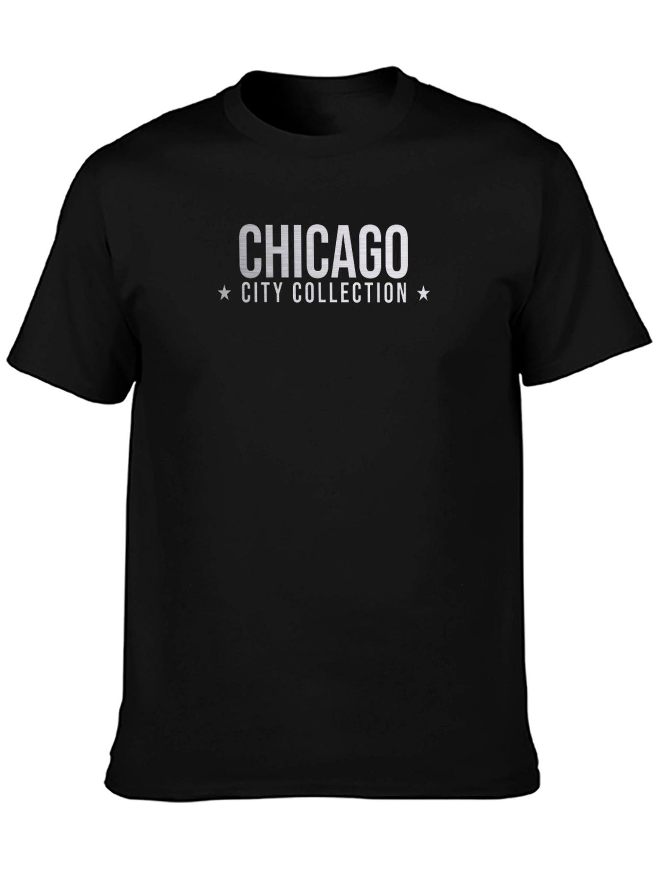 Chicago City Collection Black T-Shirt