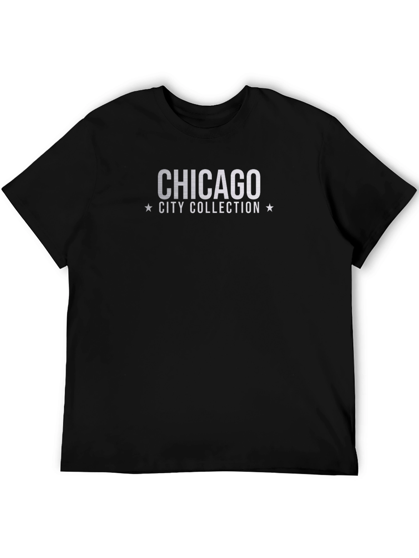 Chicago City Collection Black T-Shirt