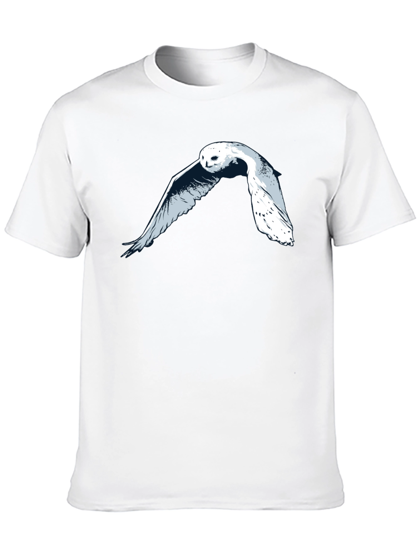 Owl Graphic T-Shirt - Black
