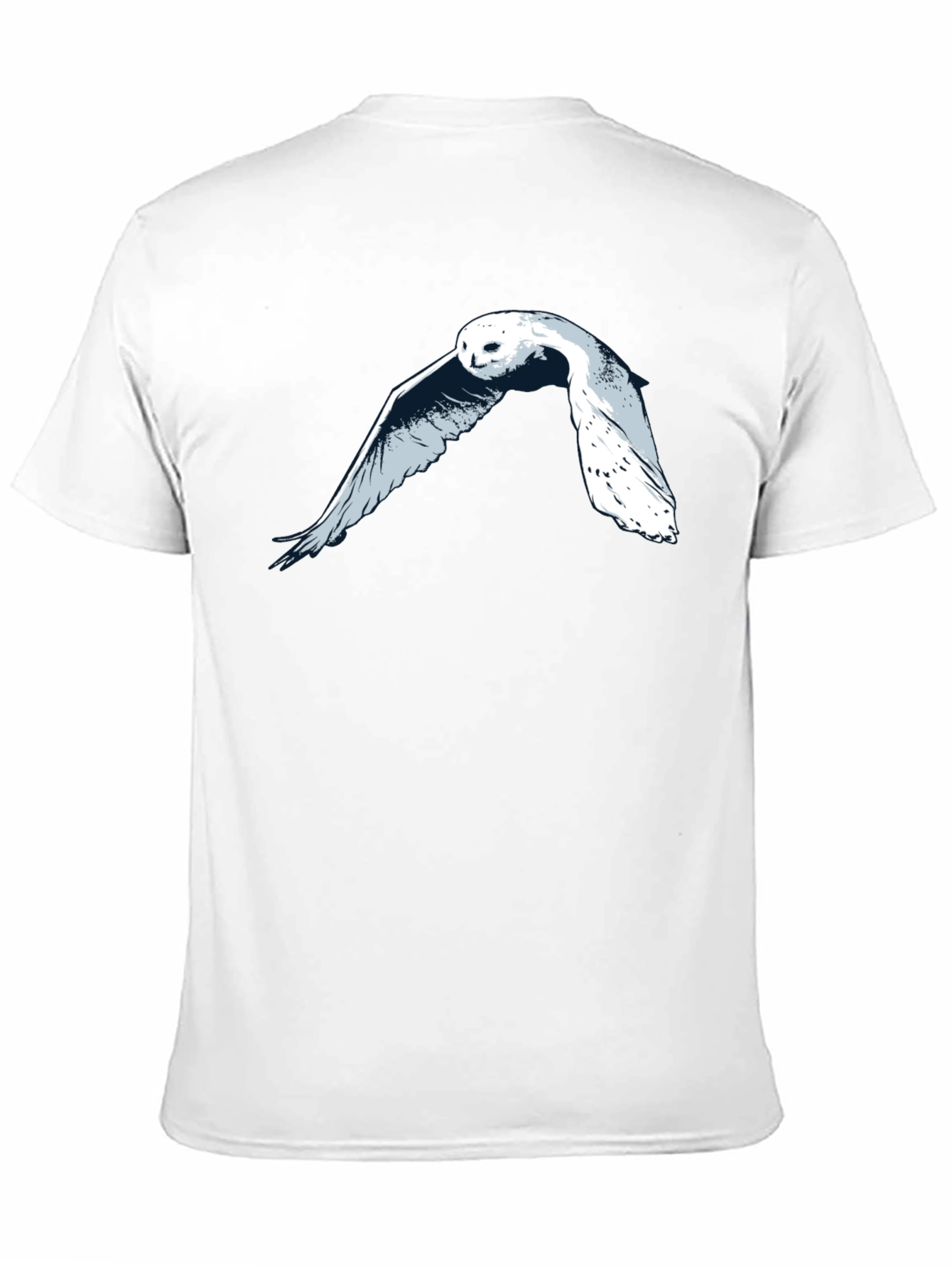 Owl Graphic T-Shirt - Black