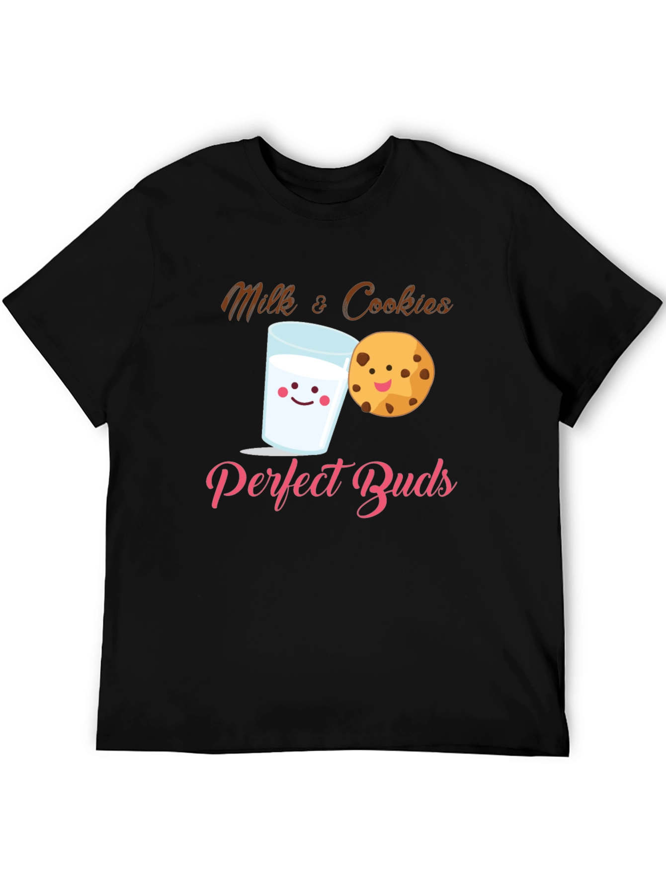 Milk & Cookies Perfect Buds Black T-Shirt