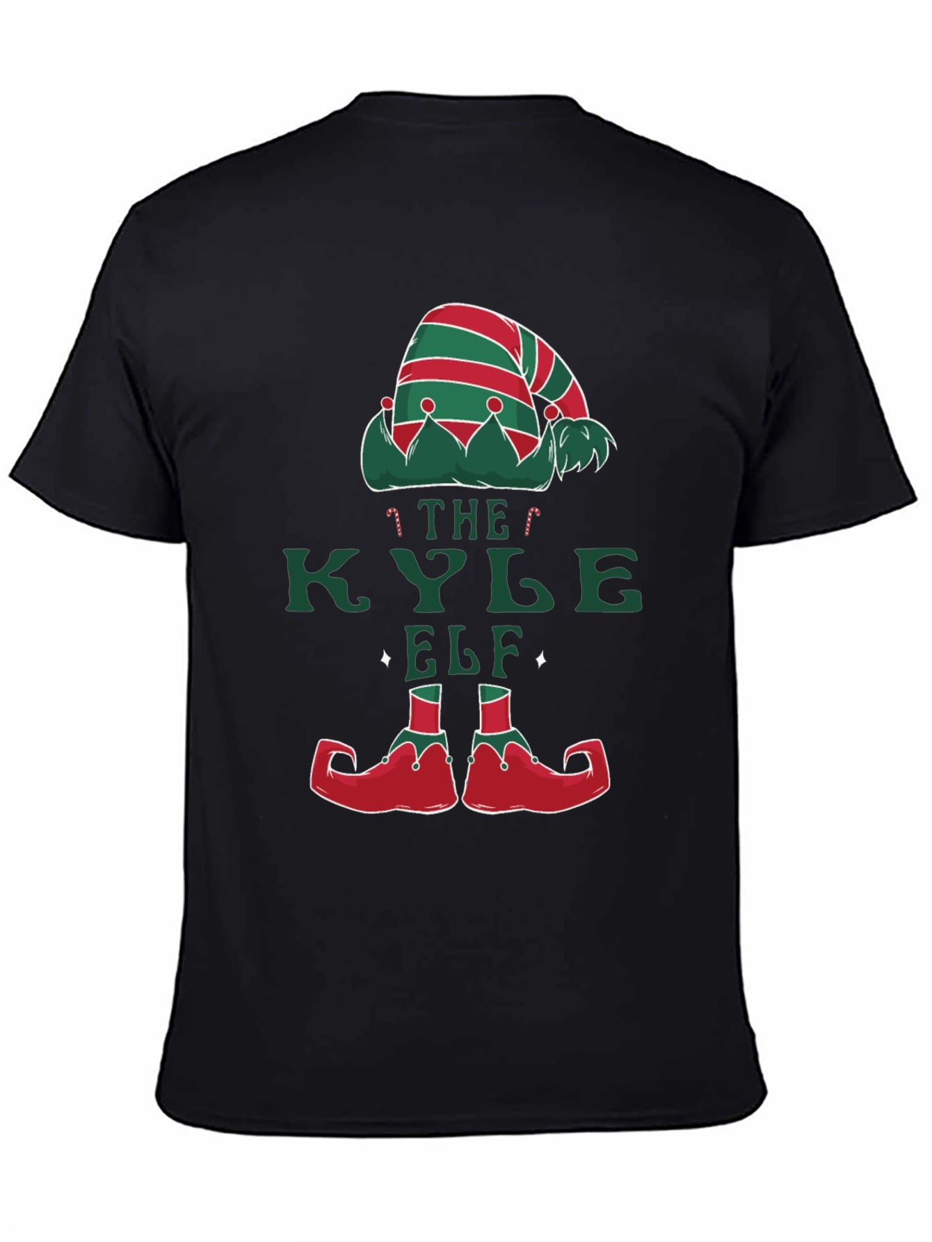 Kyle Elf Christmas T-Shirt - Holiday Fun