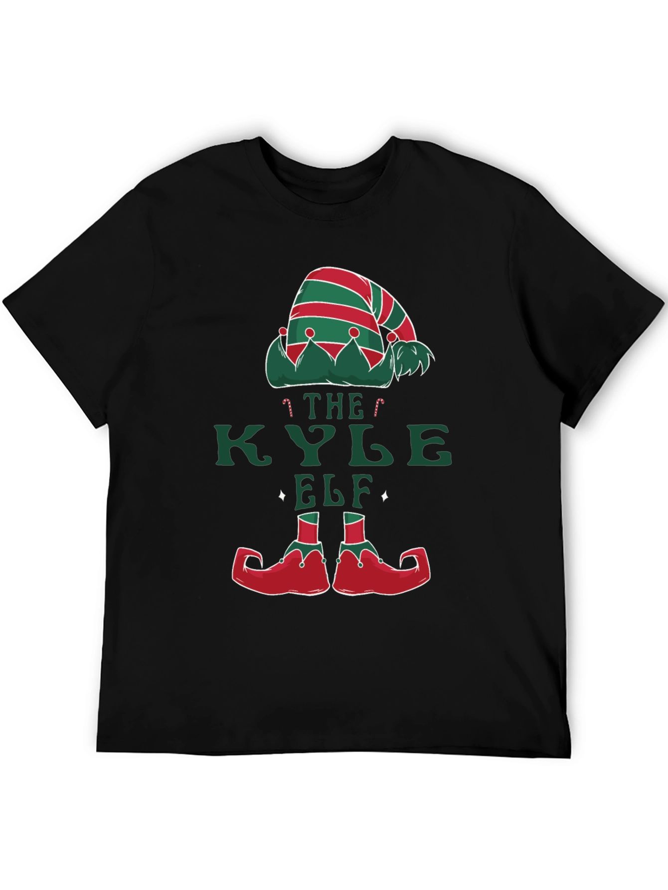 Kyle Elf Christmas T-Shirt - Holiday Fun