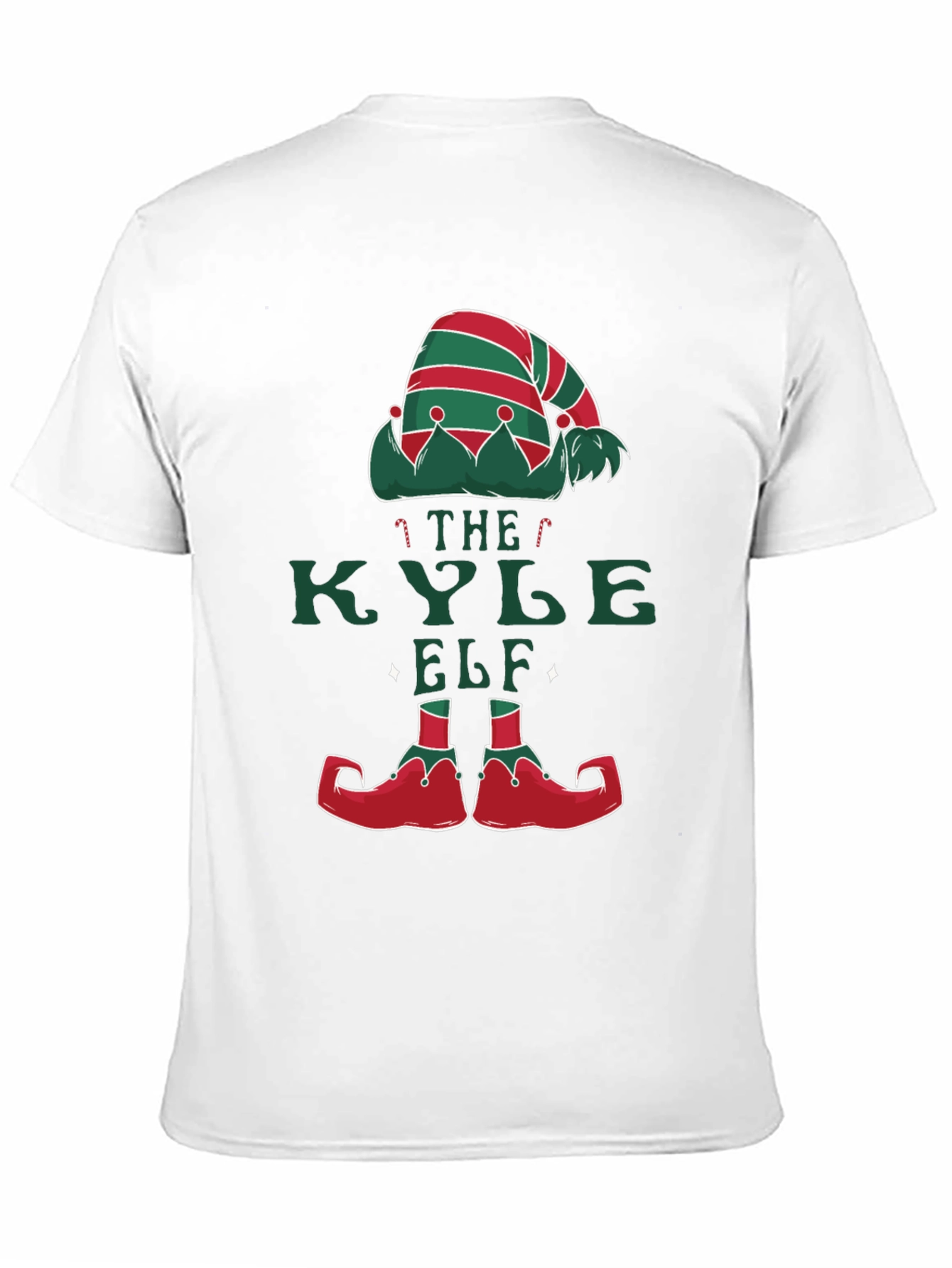 Kyle Elf Christmas T-Shirt - Holiday Fun