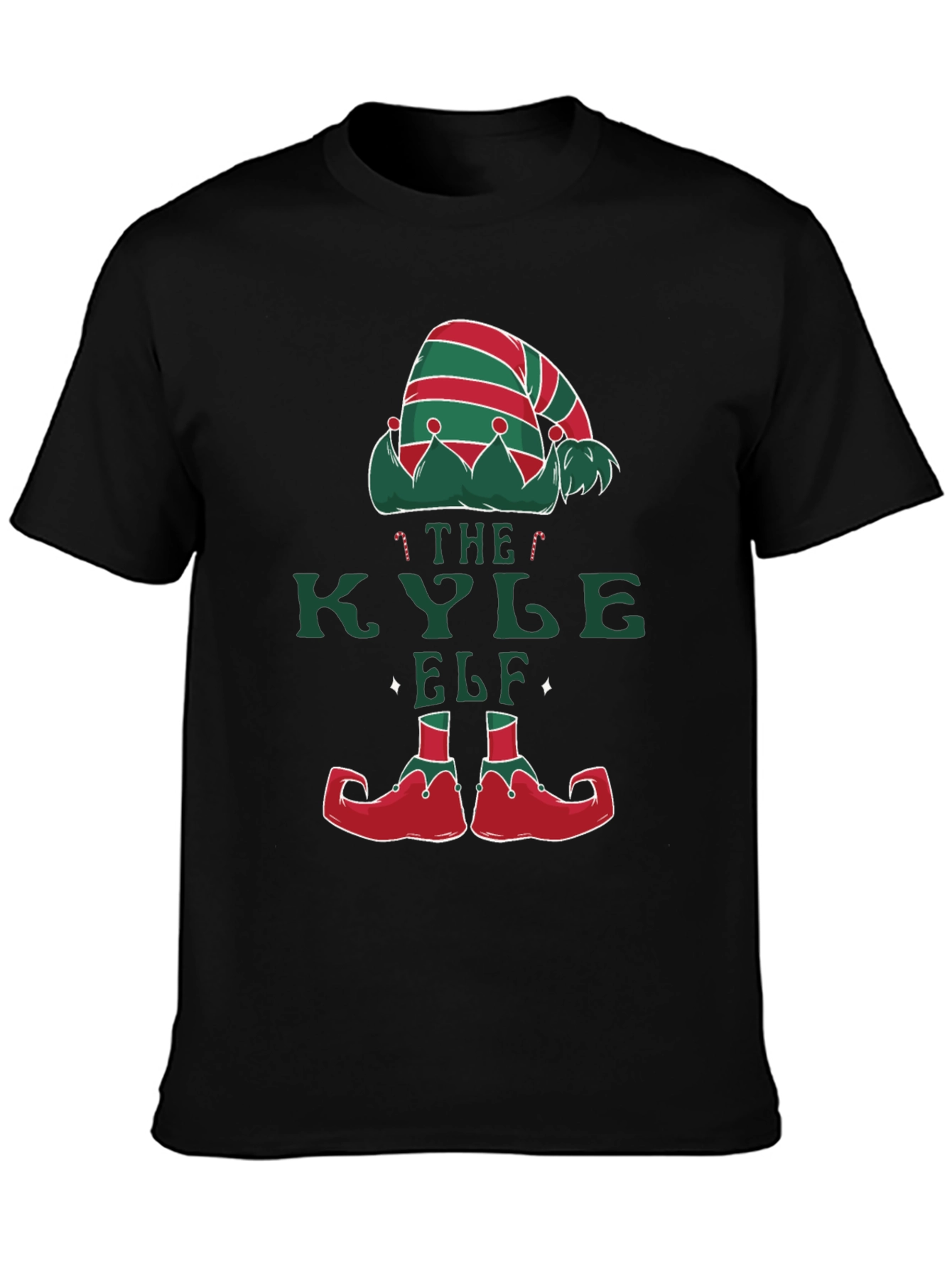 Kyle Elf Christmas T-Shirt - Holiday Fun