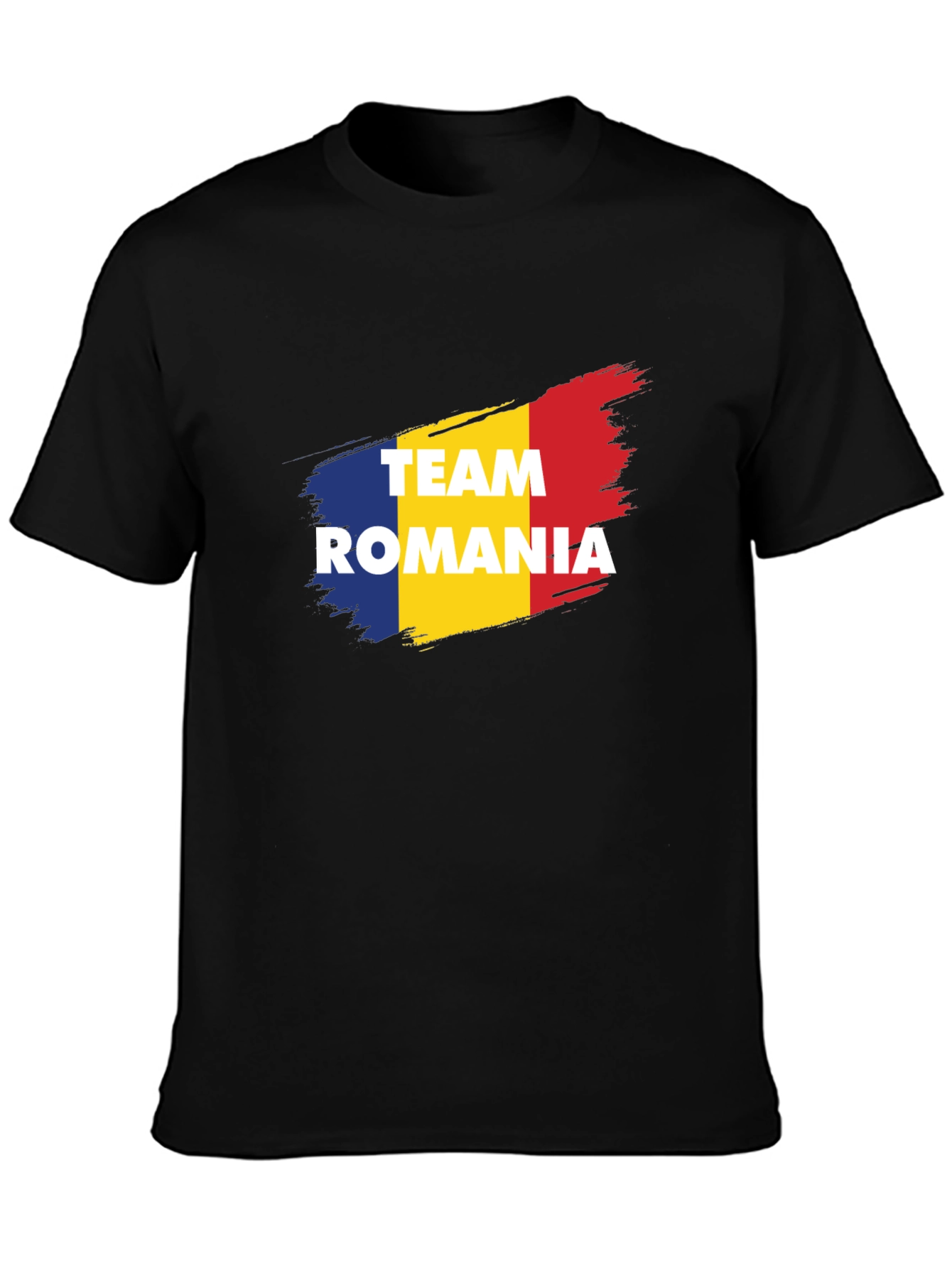 Romania Team Pride T-Shirt - Black