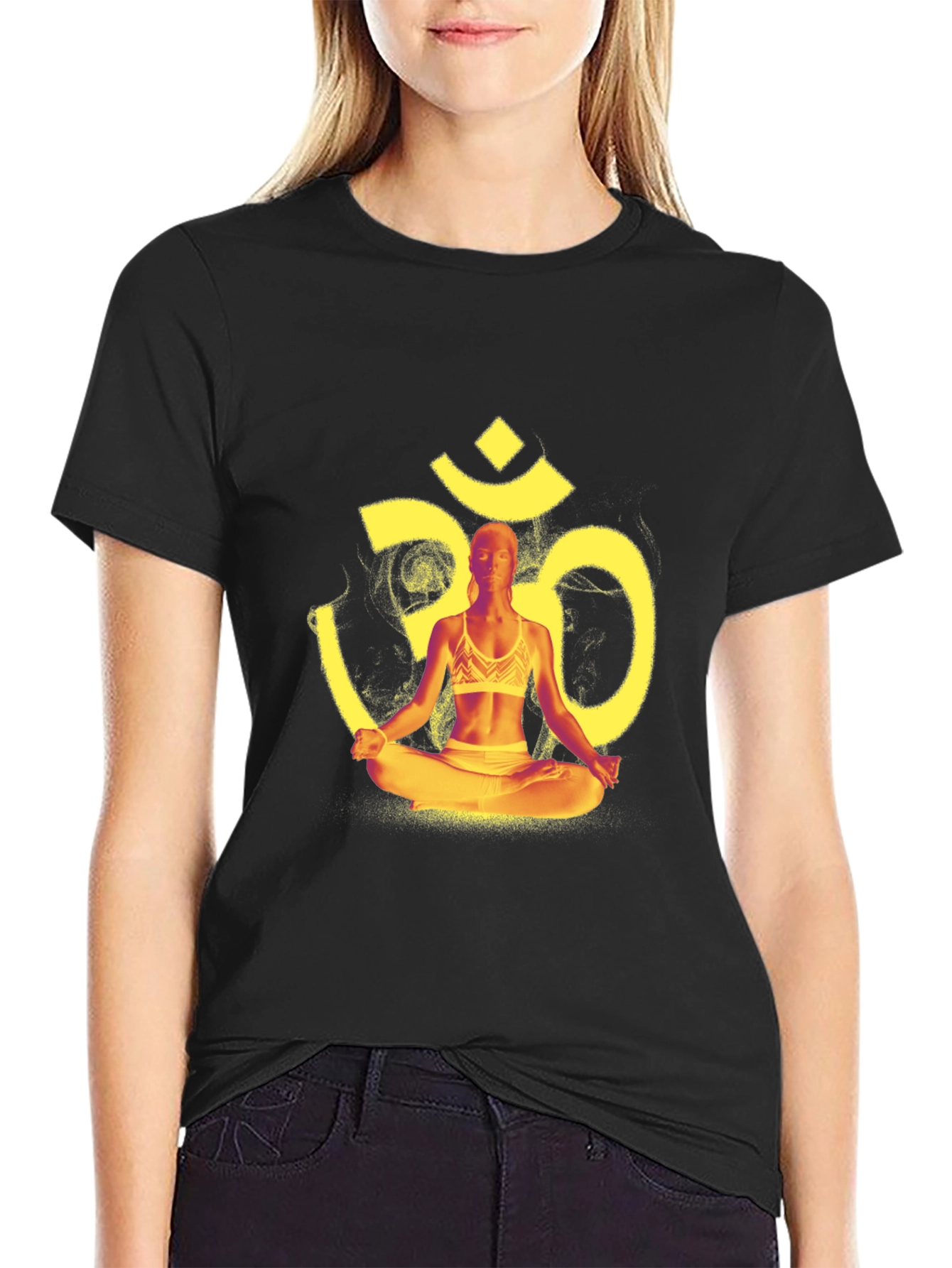 Yoga Om Graphic Tee - Meditation Shirt