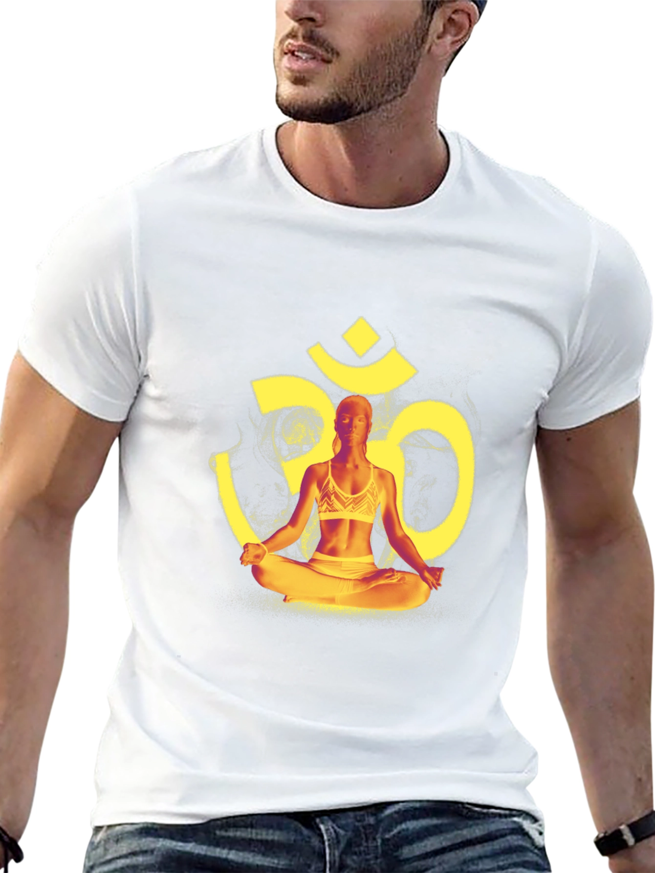 Yoga Om Graphic Tee - Meditation Shirt