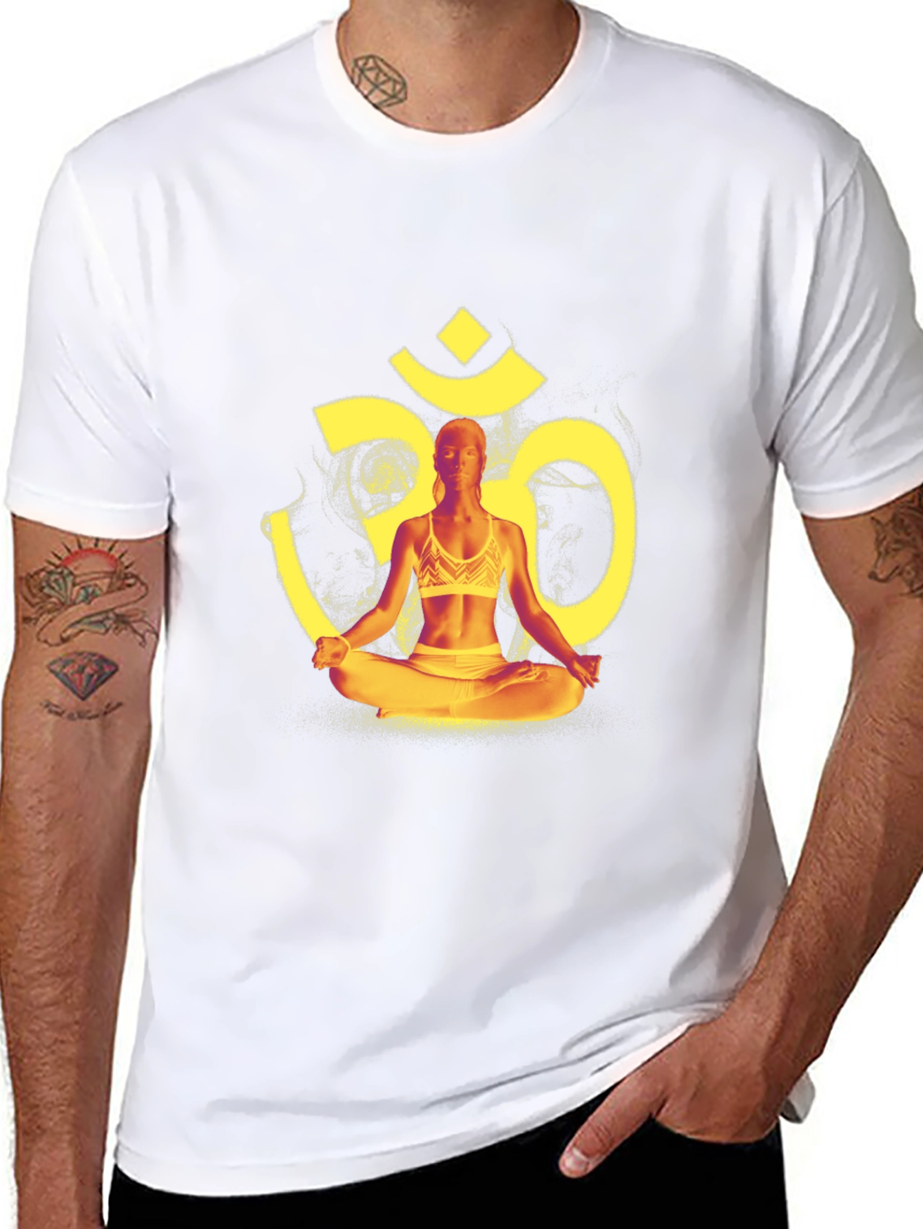 Yoga Om Graphic Tee - Meditation Shirt