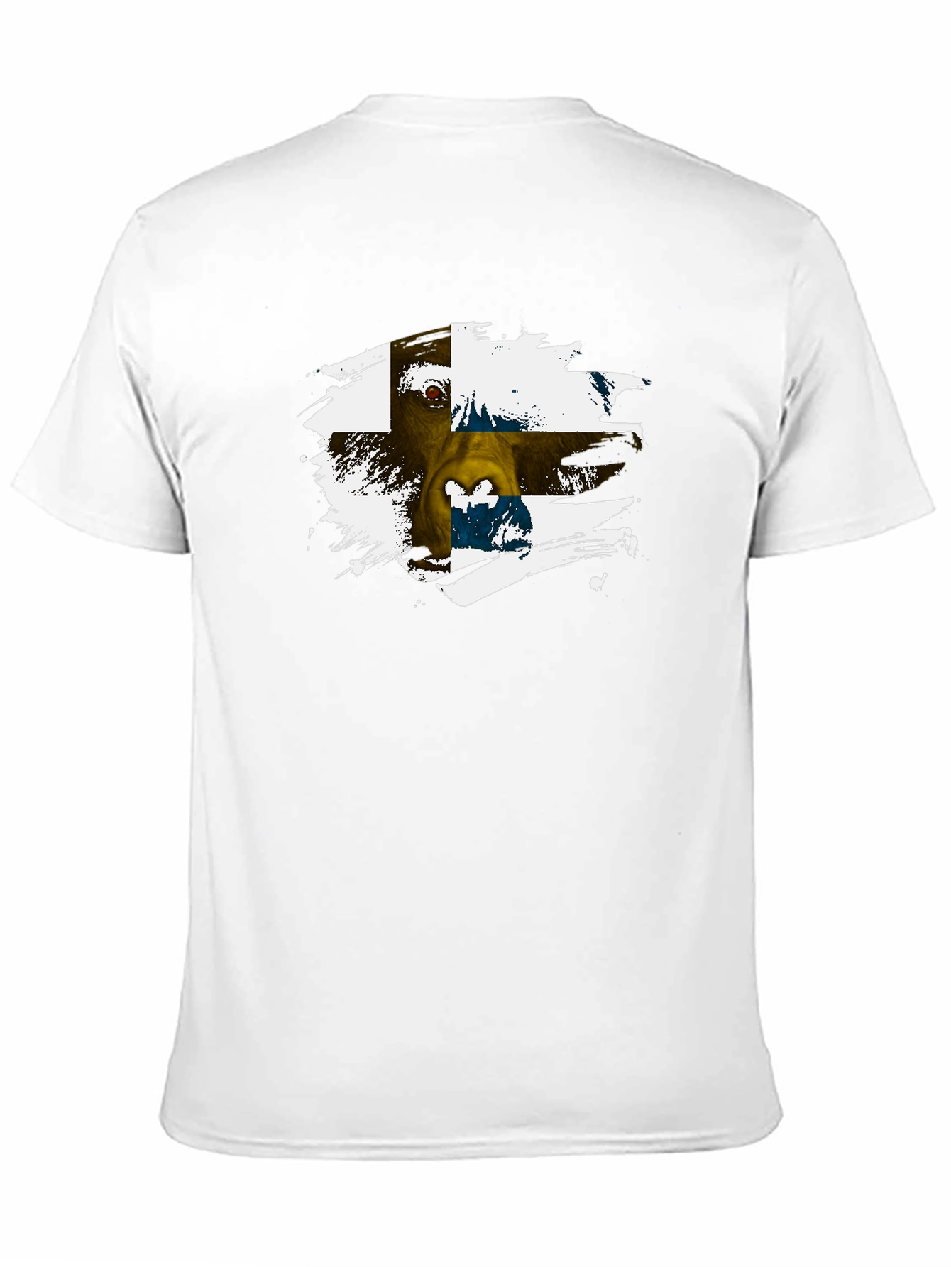 Unique Graphic Tee: Animal Art T-Shirt
