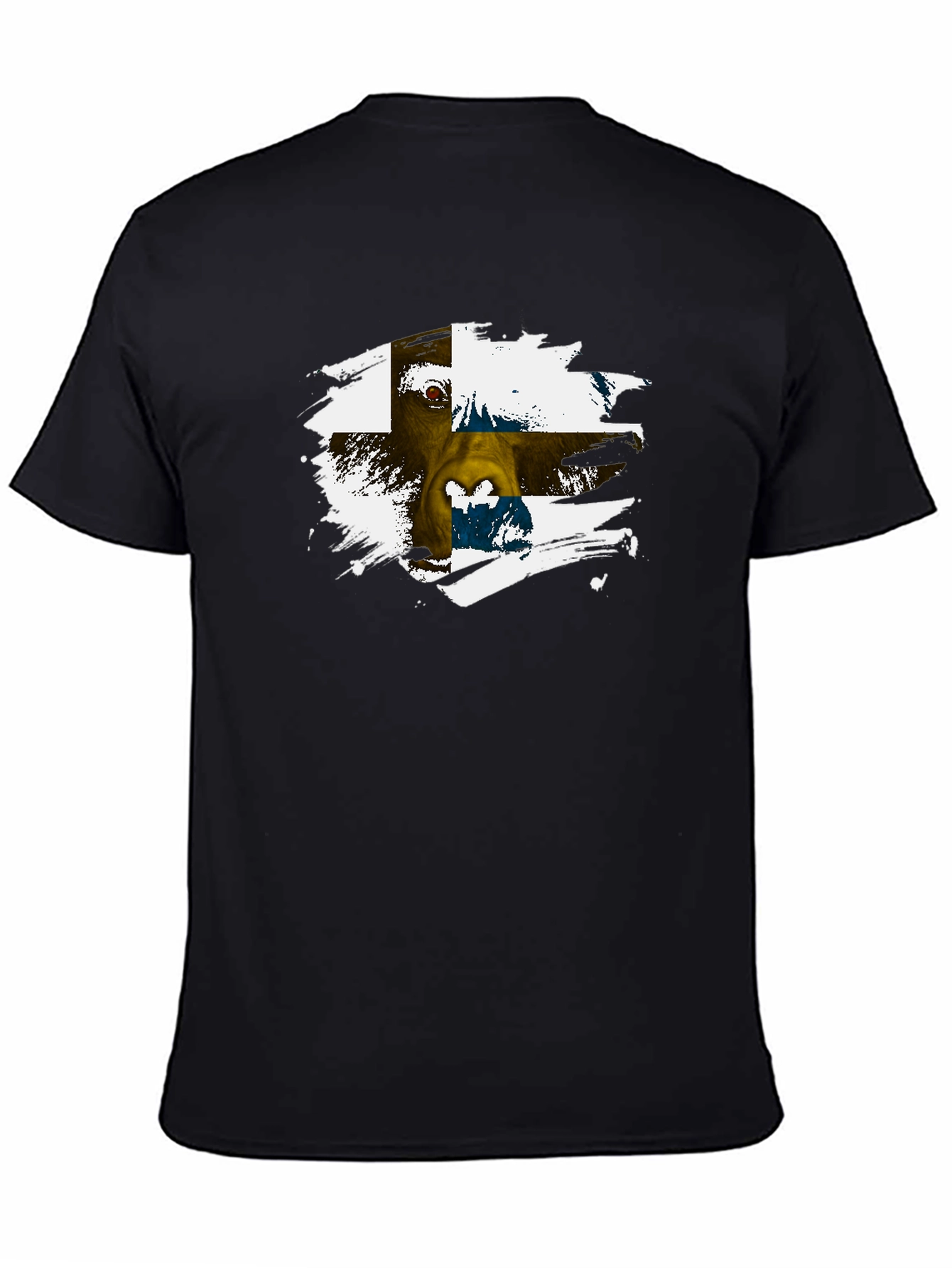 Unique Graphic Tee: Animal Art T-Shirt