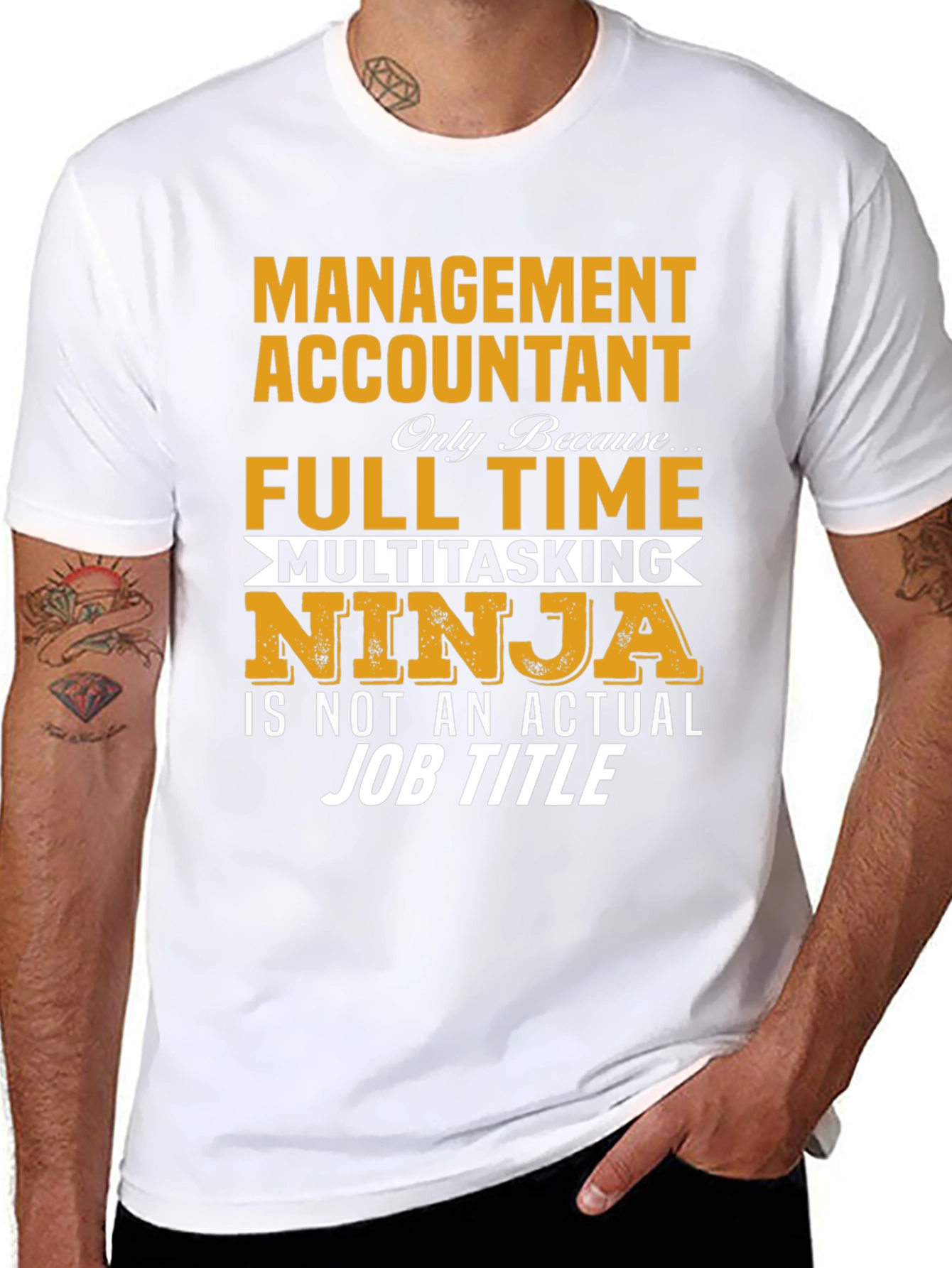 Management Accountant T-Shirt - Full Time Ninja