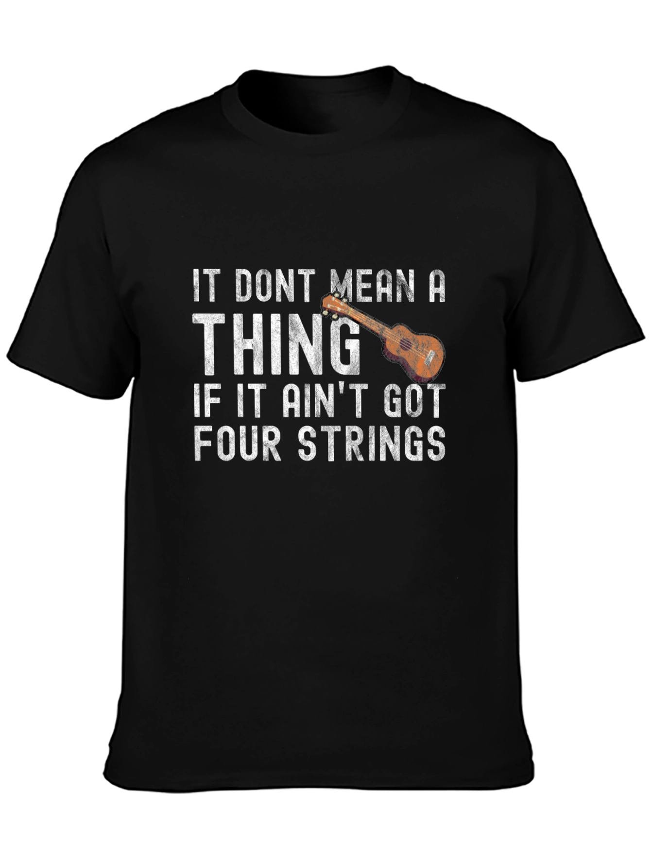 Four String Ukulele Graphic Tee