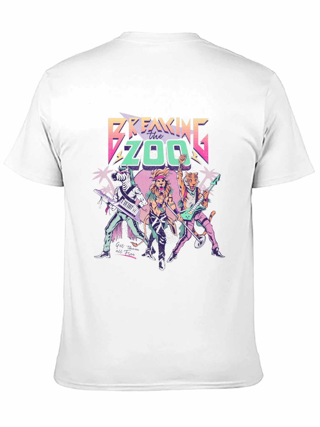 Breaking Zoo Black T-Shirt