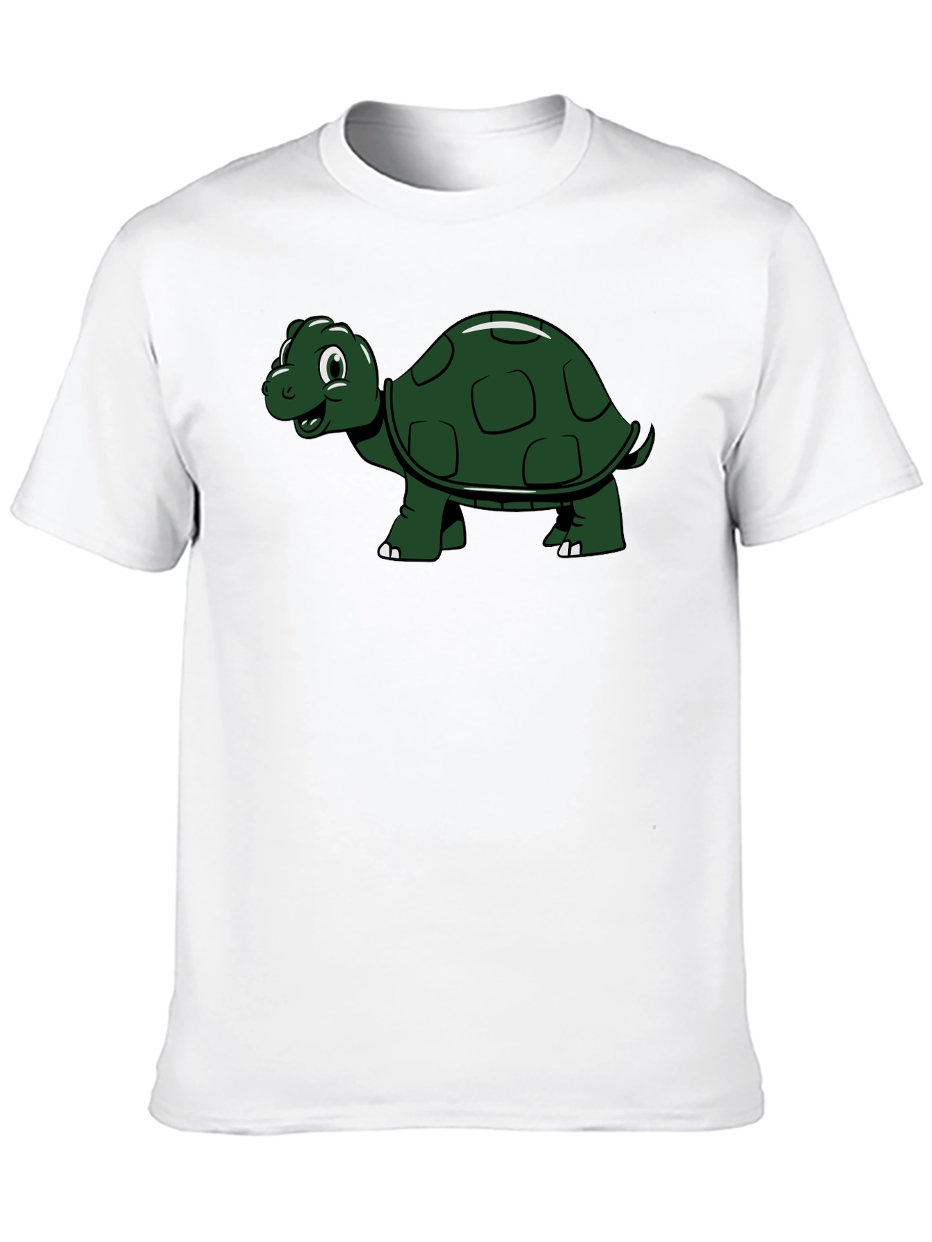 Turtle Graphic Tee - Black Casual Shirt