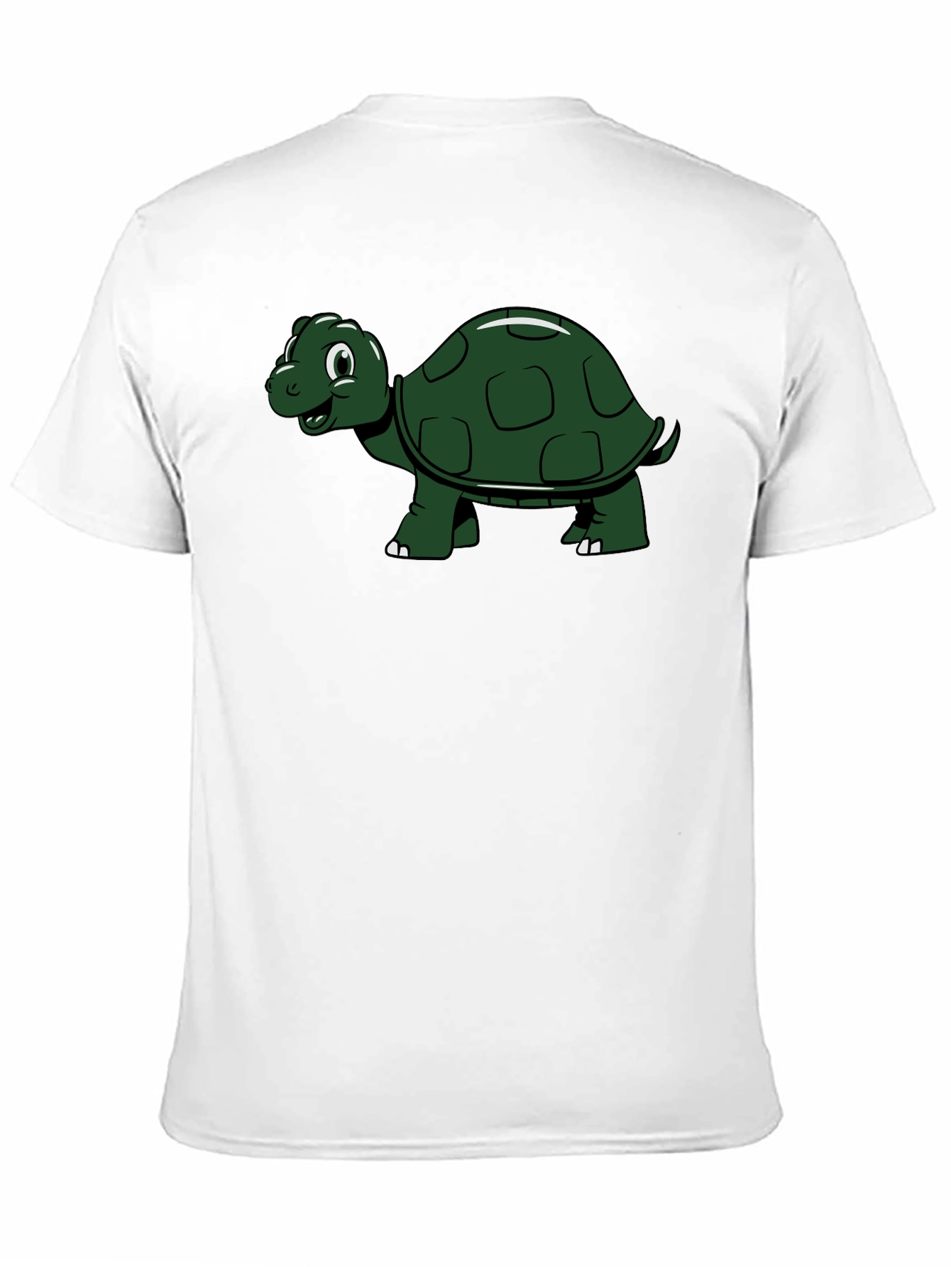Turtle Graphic Tee - Black Casual Shirt