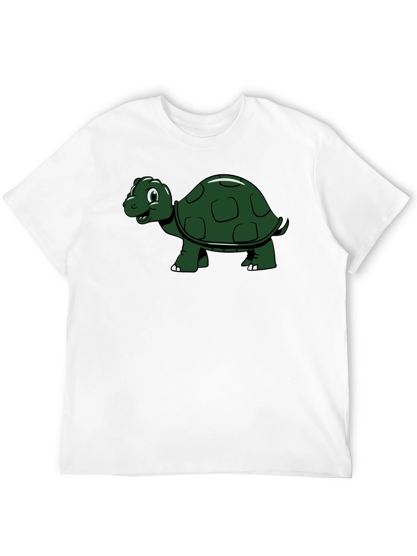 Turtle Graphic Tee - Black Casual Shirt